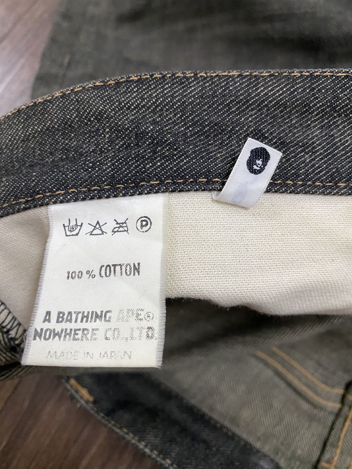 Bape × Vintage A bathing ape vintage jeans Size US 34 / EU 50 - 13 Thumbnail