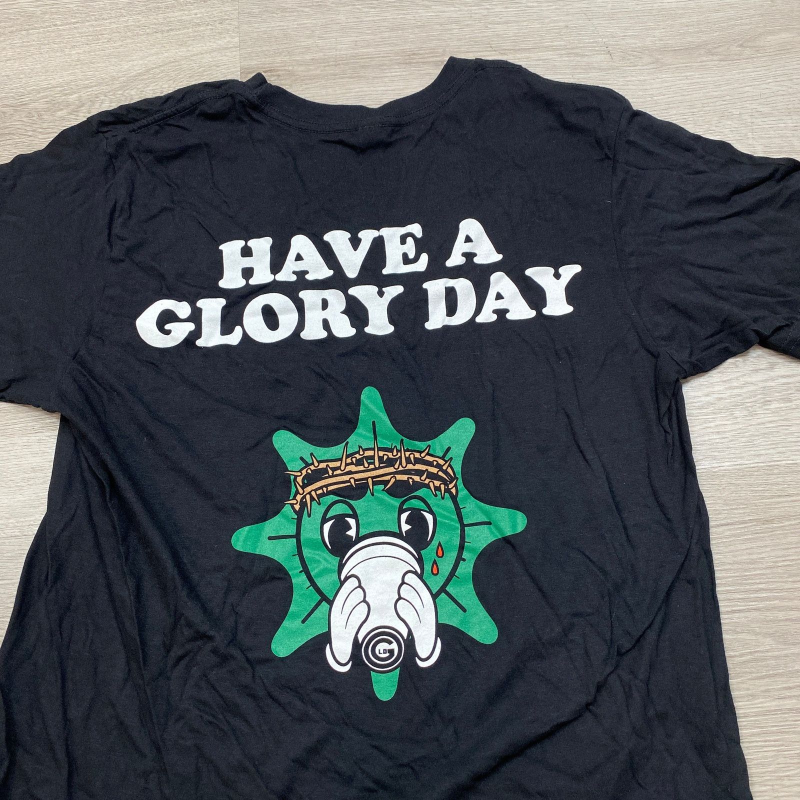 Glo Gang × Other Chief Keef Spotify Have a Glory Day Exclusive T Shirt Mens M Size US M / EU 48-50 / 2 - 3 Thumbnail
