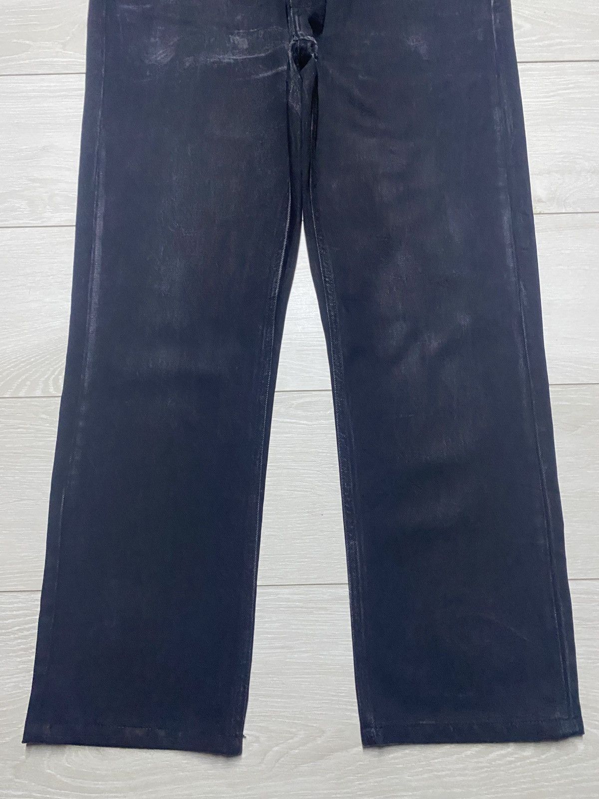 Club Sorayama × Uniqlo Vintage Uniqlo :C Distressed Repair Slim Jeans Size US 37 - 5 Thumbnail