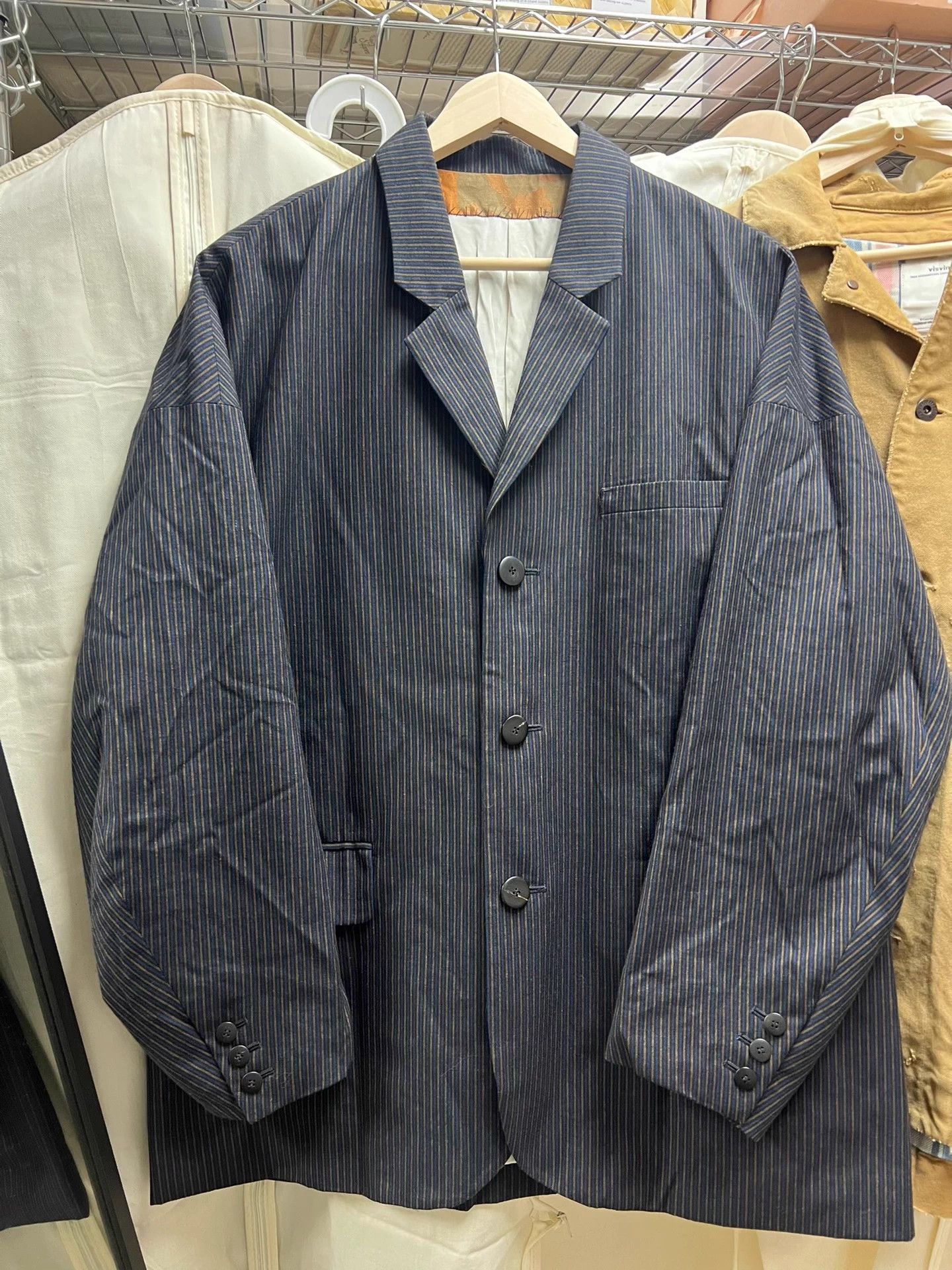 Visvim VISVIM 23SS HAMMONS JKT SANTOME NAVY Size 2 Size US M / EU 48-50 / 2 - 1 Thumbnail