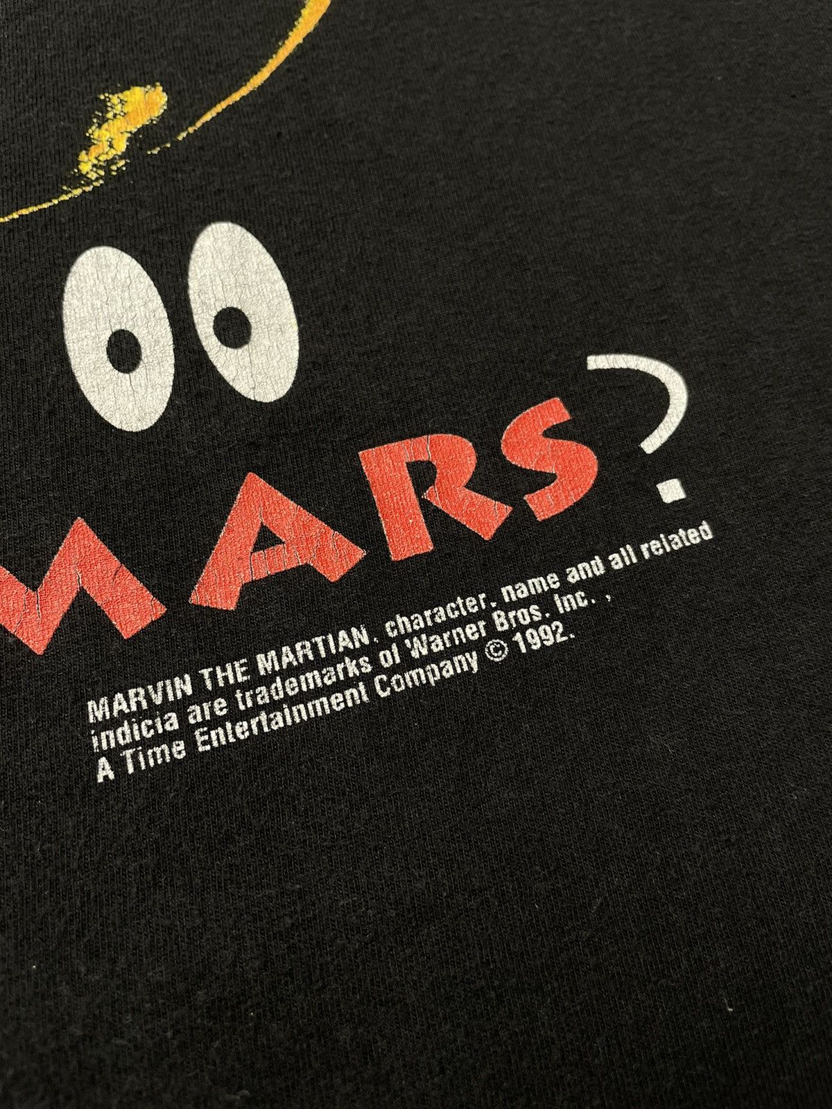 Vintage × Warner Bros Marvin The Martian Looney Tunes Alien Vintage 1992 Tee Size US XL / EU 56 / 4 - 3 Thumbnail