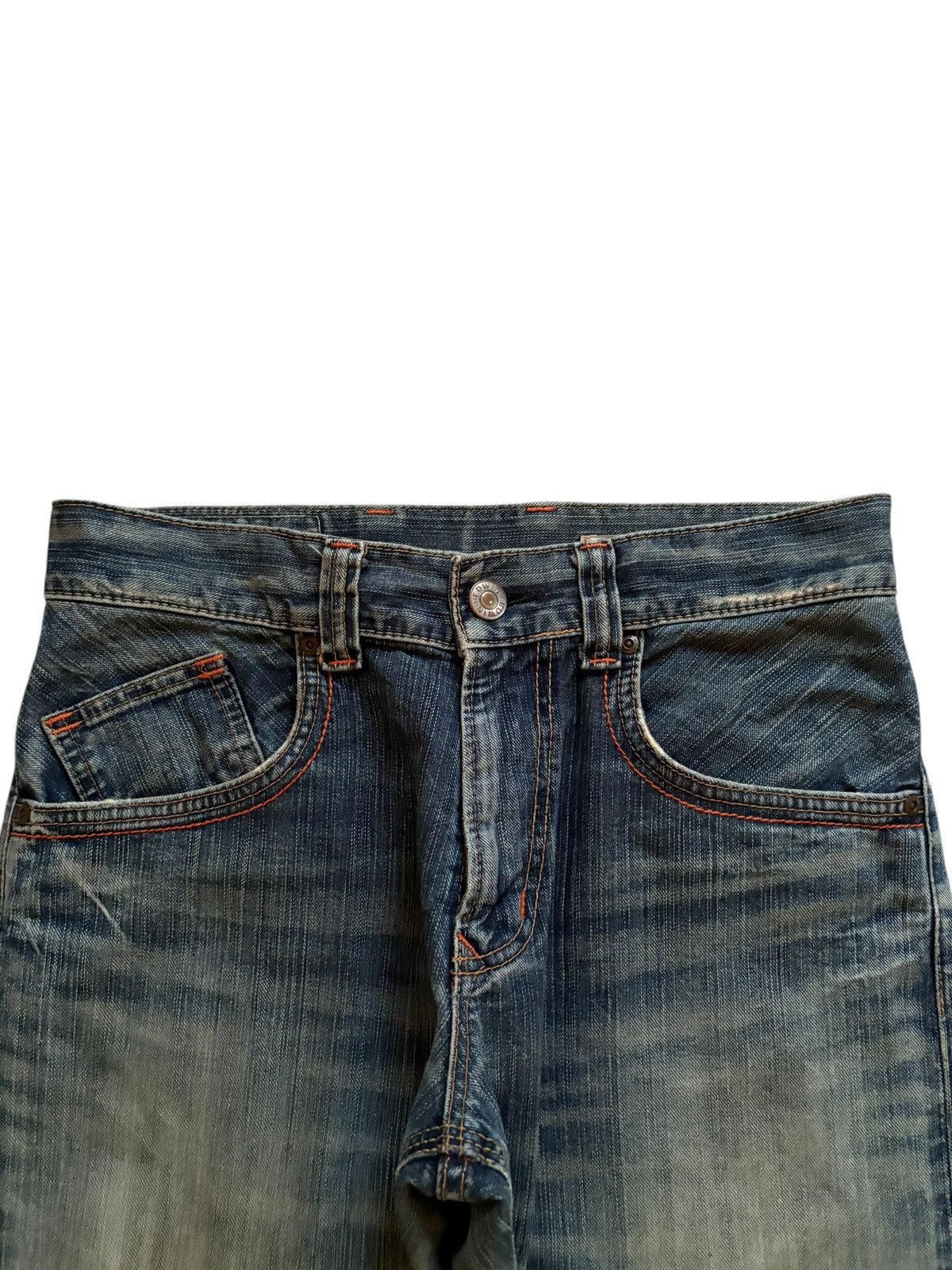 Edwin Exclusive Vintage Edwin XV Mud Wash Loose Baggy Jeans Size US 31 - 4 Thumbnail