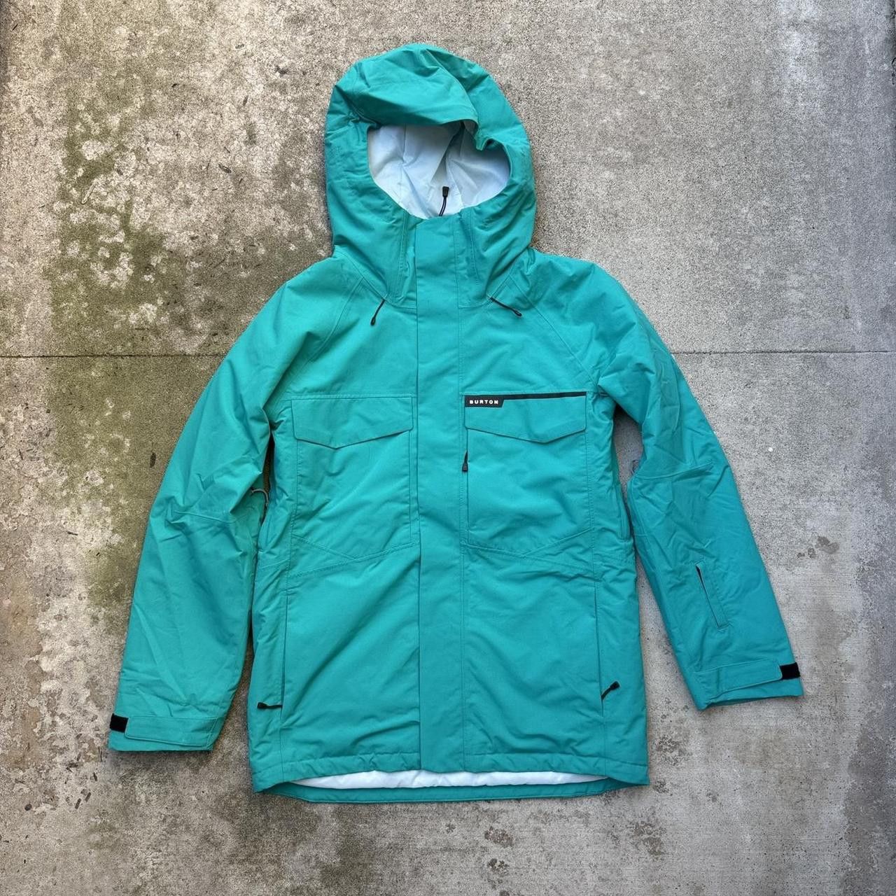 Burton Burton Covert 2.0 2L Snowboard Ski Jacket Aqua Green Blue Size US L / EU 52-54 / 3 - 1 Thumbnail
