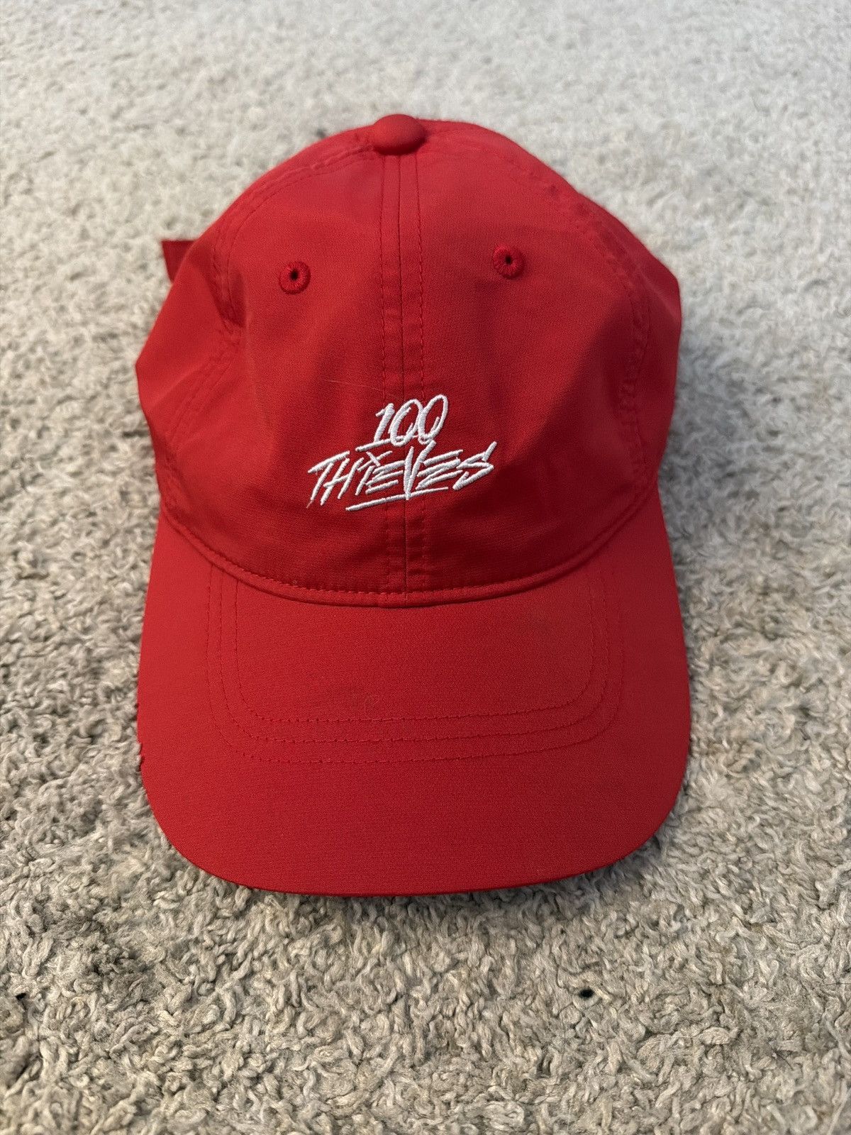 100 Thieves 100 Thieves Red Golf Hat Size ONE SIZE - 1 Thumbnail