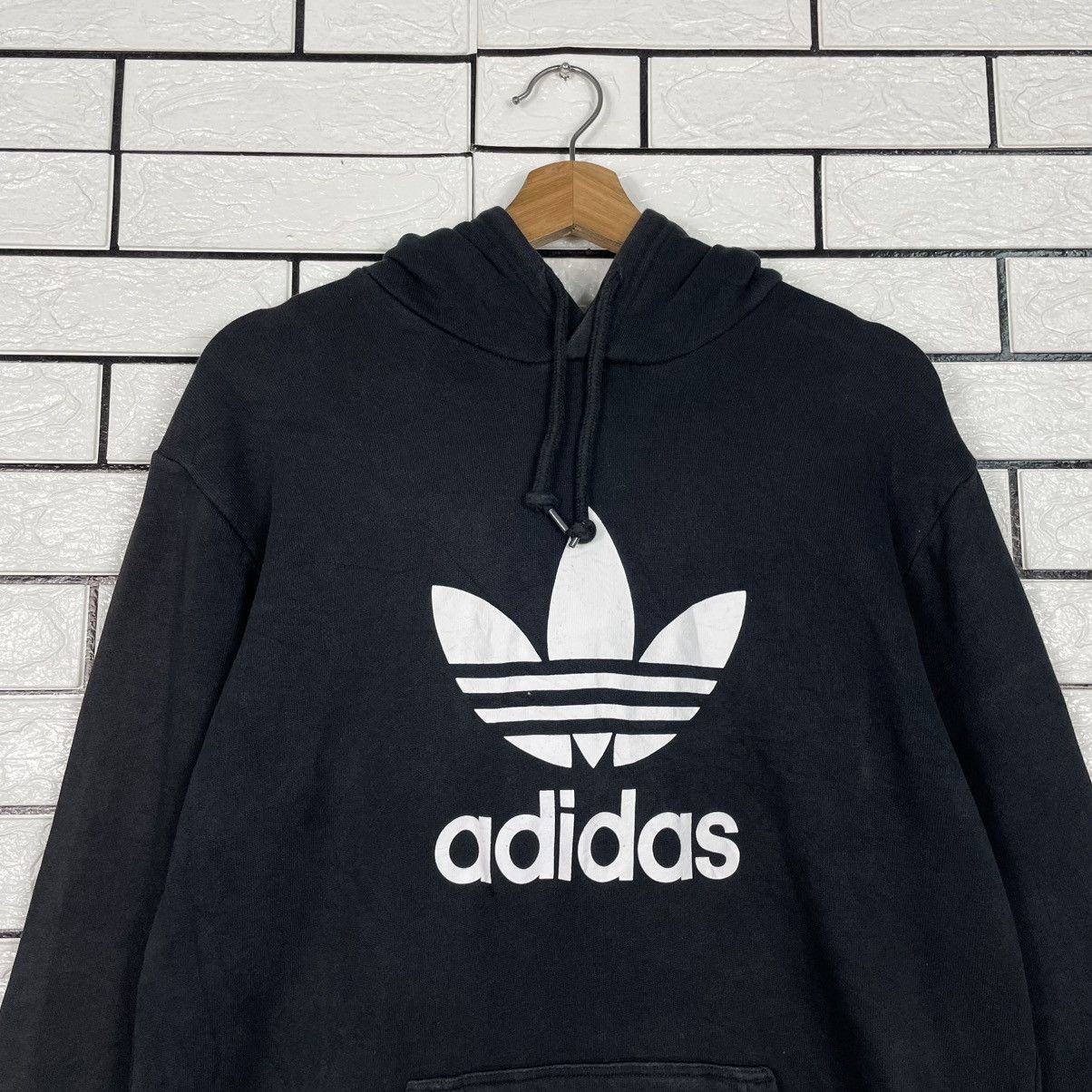 Adidas Adidas Big Logo Pullover Hoodie Size US M / EU 48-50 / 2 - 11 Thumbnail