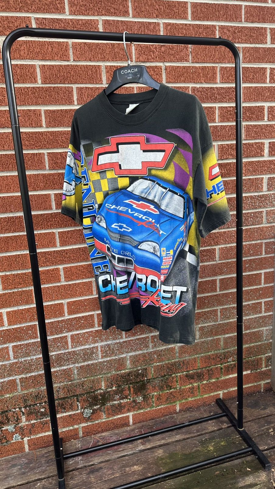 Chevrolet × NASCAR Vintage 90s Chevrolet Racing aop nascar single stitch Size US L / EU 52-54 / 3 - 2 Thumbnail