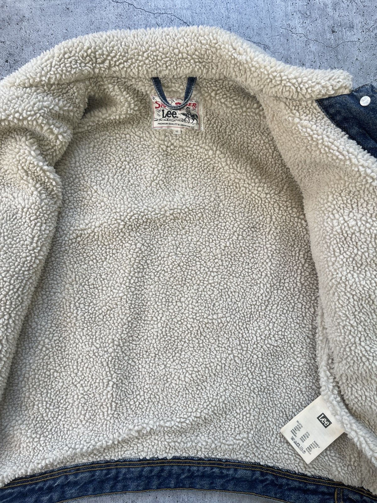 Lee × Vintage Vintage Lee Storm Rider Sherpa Shearling Jacket MJ130 Size US XS / EU 42 / 0 - 10 Thumbnail