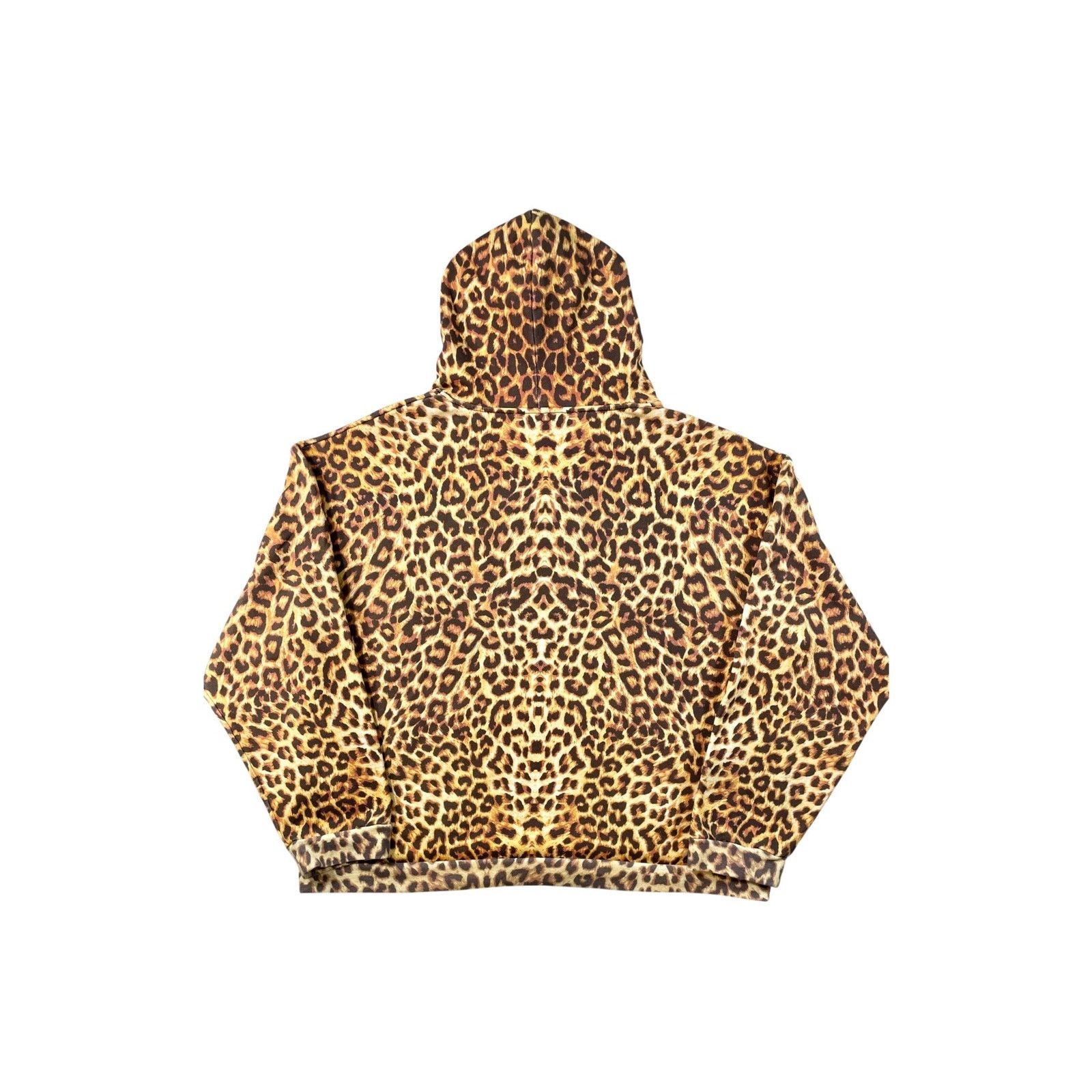 Celine Celine "Cheetah" Pullover Multicolor Hoodie Size US XL / EU 56 / 4 - 2 Thumbnail