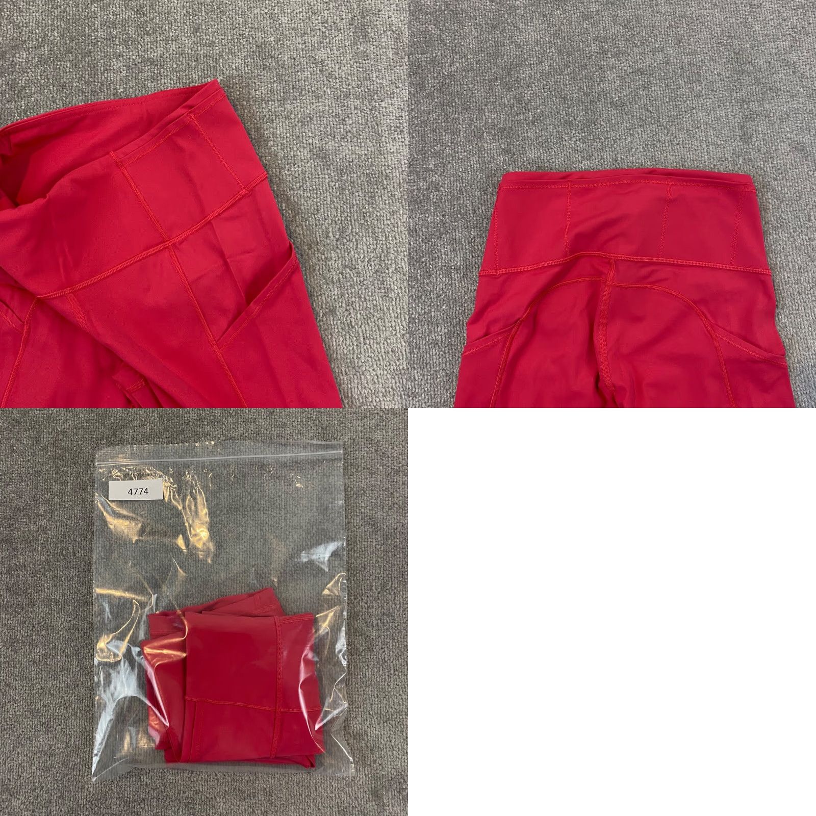 Lululemon Fast Free Crop II Nulux Leggings Womens 4 Hot Pink 19 Capri W6AKHS Apparel Type: Leggings, Pink, Size 4, Capri, Sweatpants?