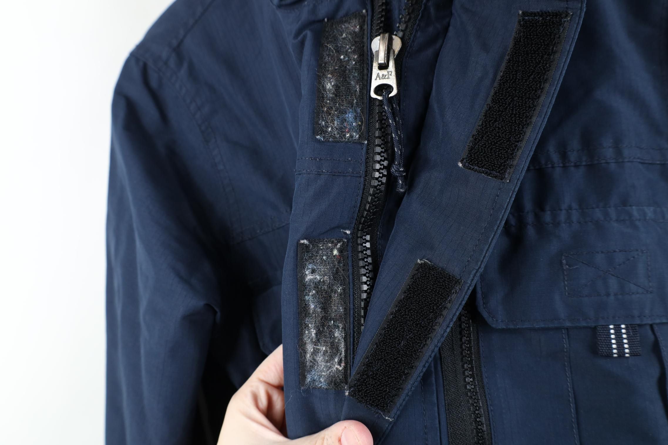 Abercrombie & Fitch Vintage Y2K Abercrombie & Fitch Hooded Lined Parka Jacket Size US XS / EU 42 / 0 - 10 Thumbnail