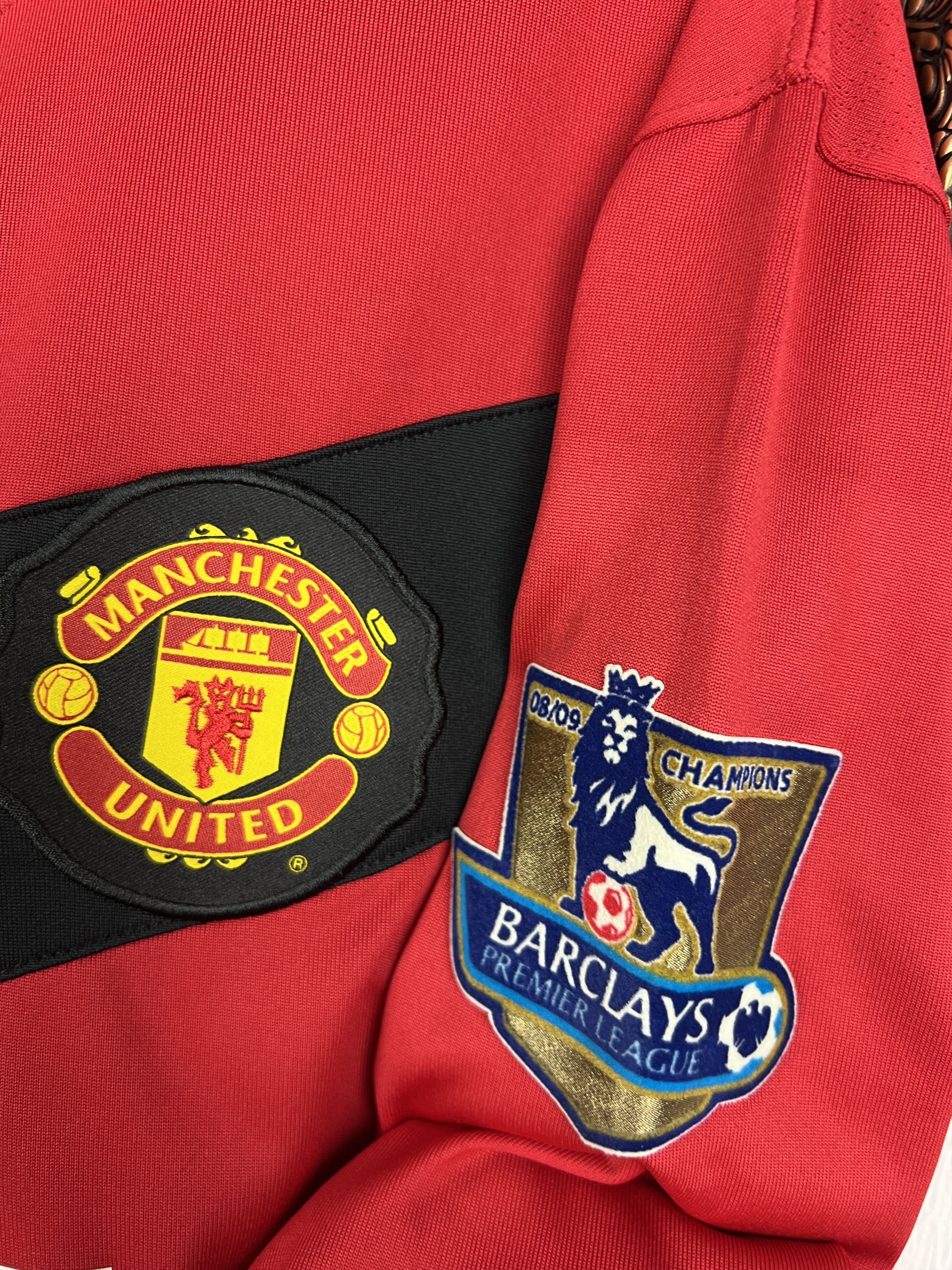 Nike Manchester football shirt Berbatov Long Sleeve Jersey 3XL Size US XXL / EU 58 / 5 - 7 Thumbnail