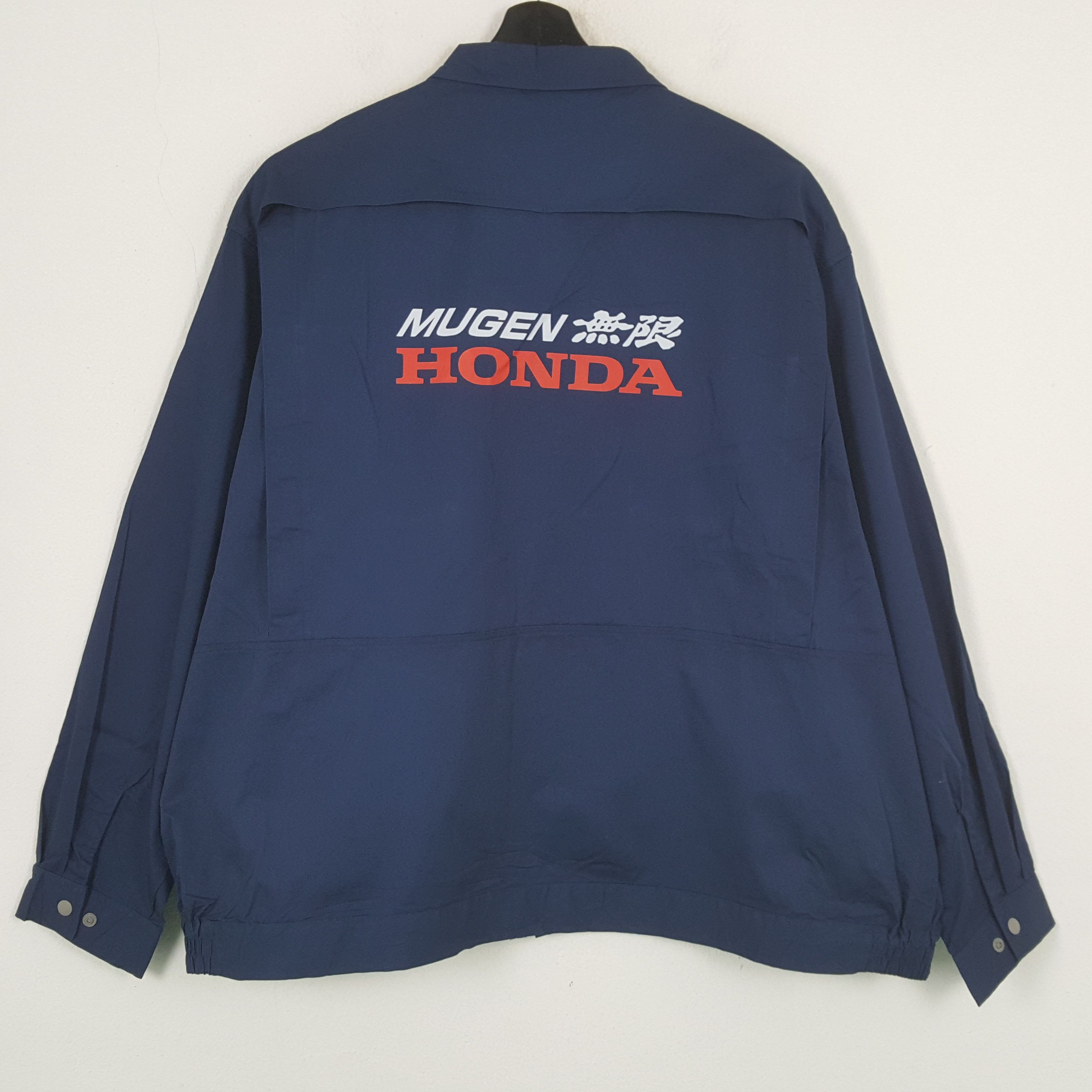 Vintage MUGEN HONDA Japanese Motorsports Custom Art Jacket C287N19 Size US XXL / EU 58 / 5 - 1 Thumbnail