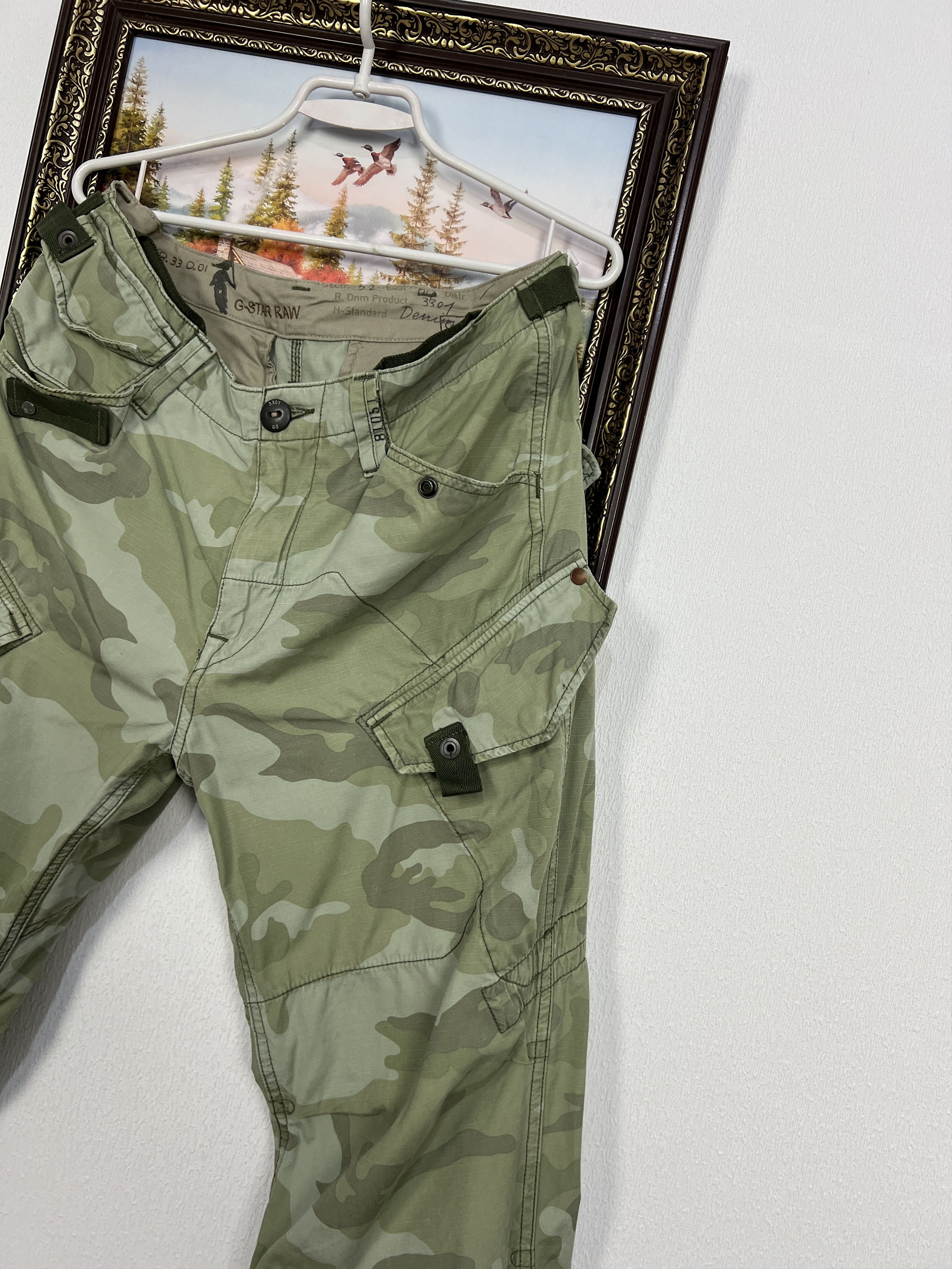 G-Star Military Army Multipocket Cargo Pants Rare Hype Y2K Sz M Size US 32 / EU 48 - 2 Thumbnail