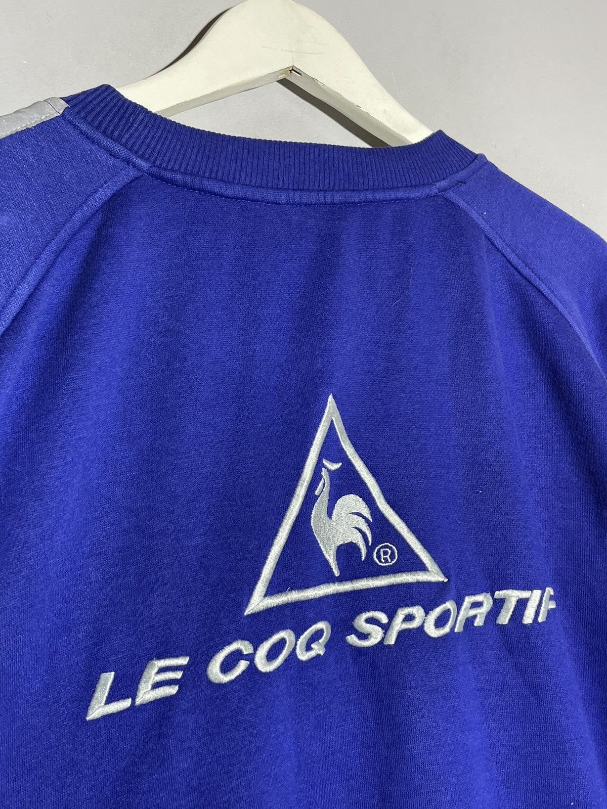Le Coq Sportif Birmingham Le Coq Sportif Reflective Vintage Sweatshirt Size US XL / EU 56 / 4 - 8 Thumbnail