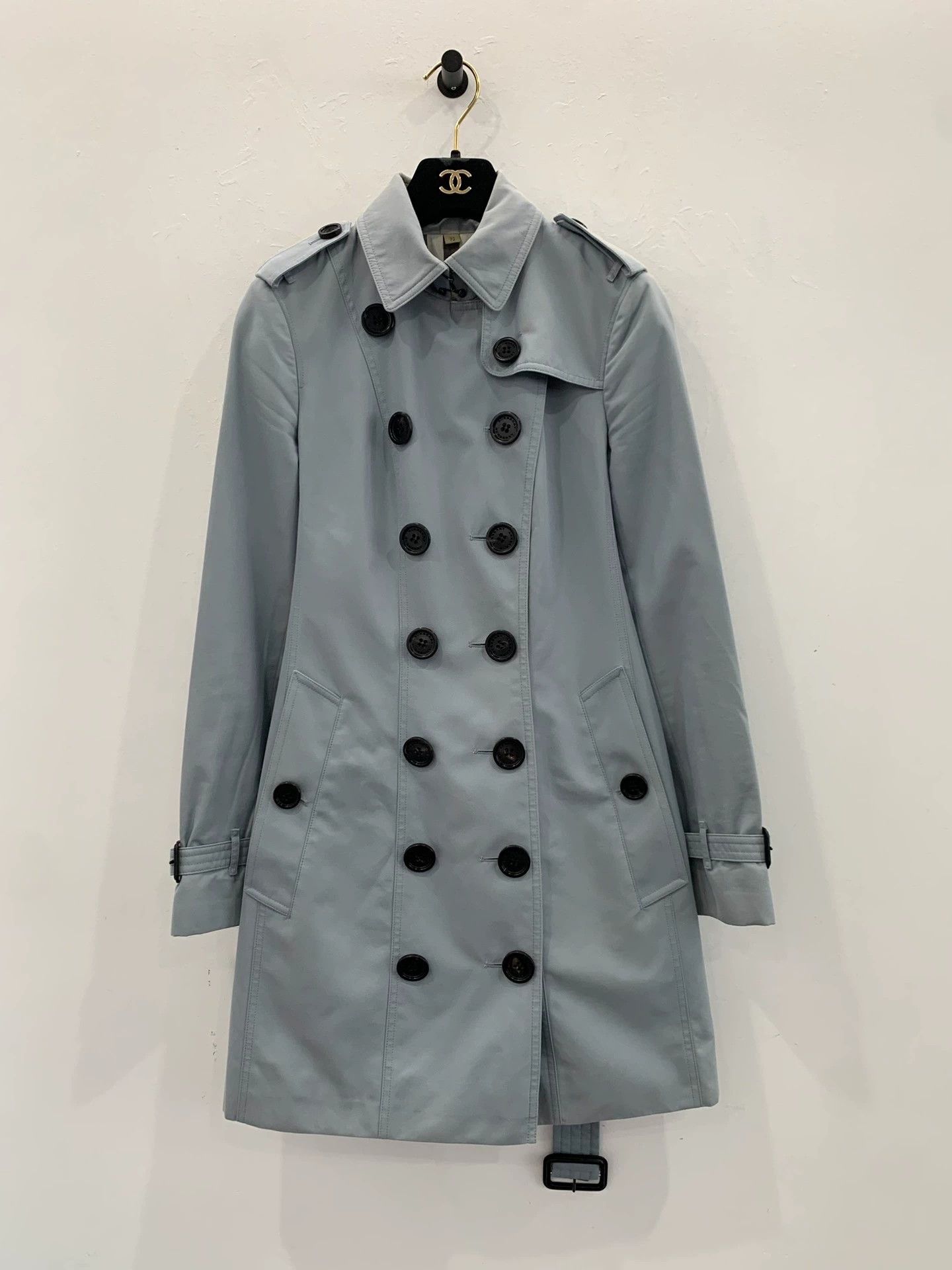 Burberry London Women's Double-Breasted Trench Coat