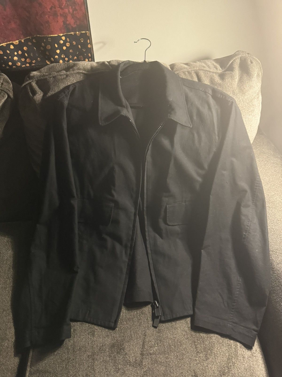 Yohji Yamamoto Yohji Yamamoto Black Zip Jacket Size US M / EU 48-50 / 2 - 1 Thumbnail
