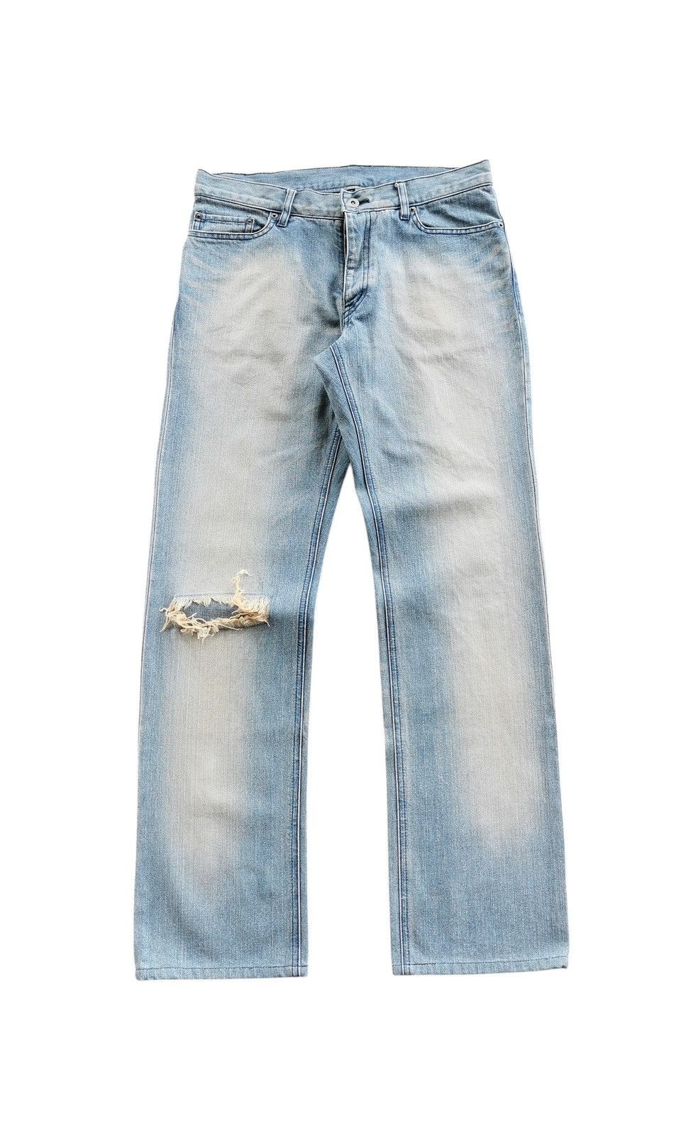 Japanese Brand Comme Ca Du Mode Men - Leather Back Pocket Size US 32 / EU 48 - 1 Thumbnail