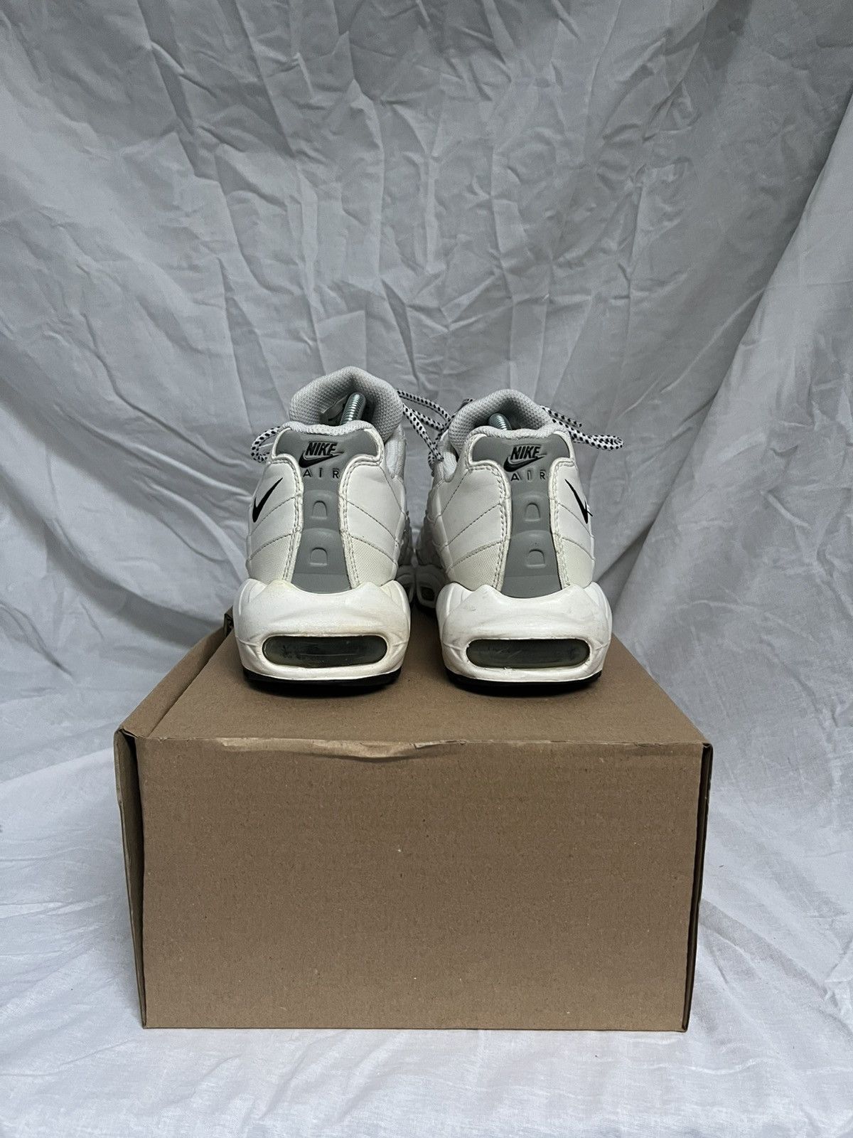 Nike Nike Air Max 95 « White Black »🔳 Size US 9 / EU 42 - 4 Thumbnail