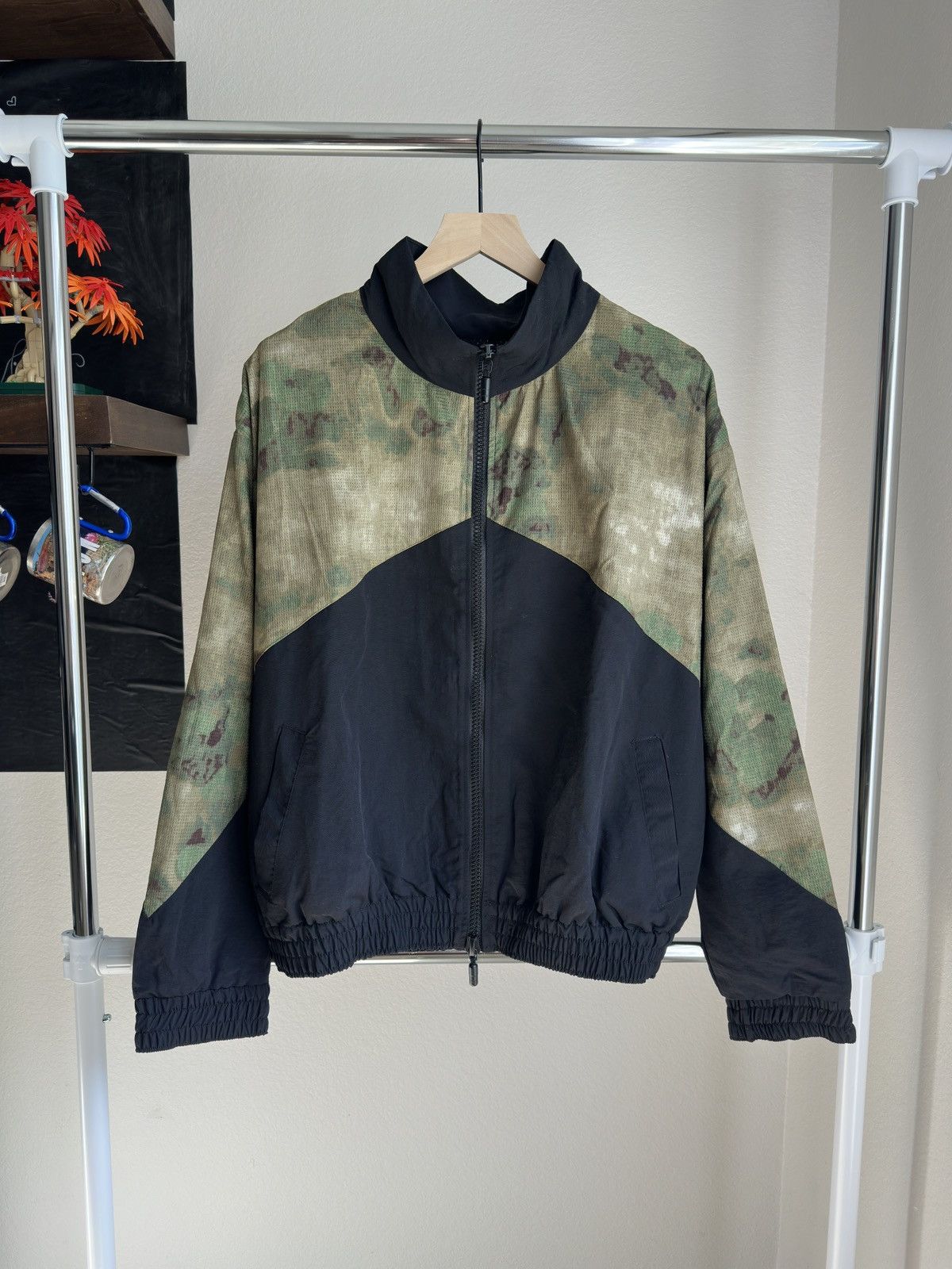 Rhude Flight Track Jacket Black Camo Size US L / EU 52-54 / 3 - 1 Thumbnail