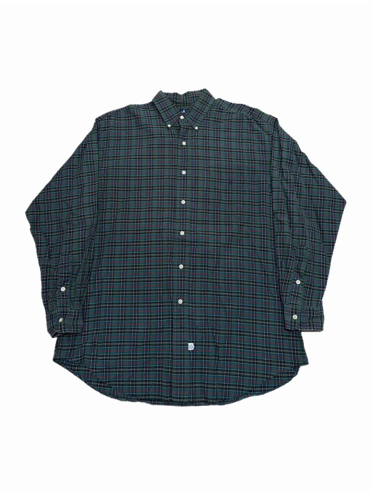Polo Ralph Lauren Vintage Ralph Lauren The Big Shirt Plaid Button Down Shirt Size US M / EU 48-50 / 2 - 1 Thumbnail