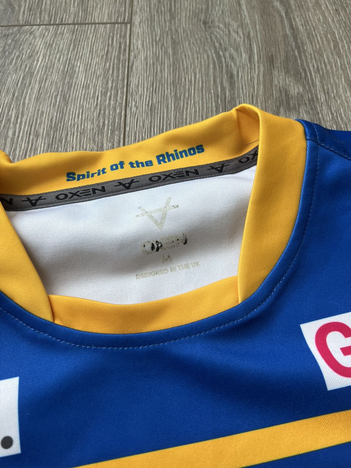 Other Oxen Leeds Rhinos Rugby Jersey Blokecore Style Size US M / EU 48-50 / 2 - 6 Thumbnail