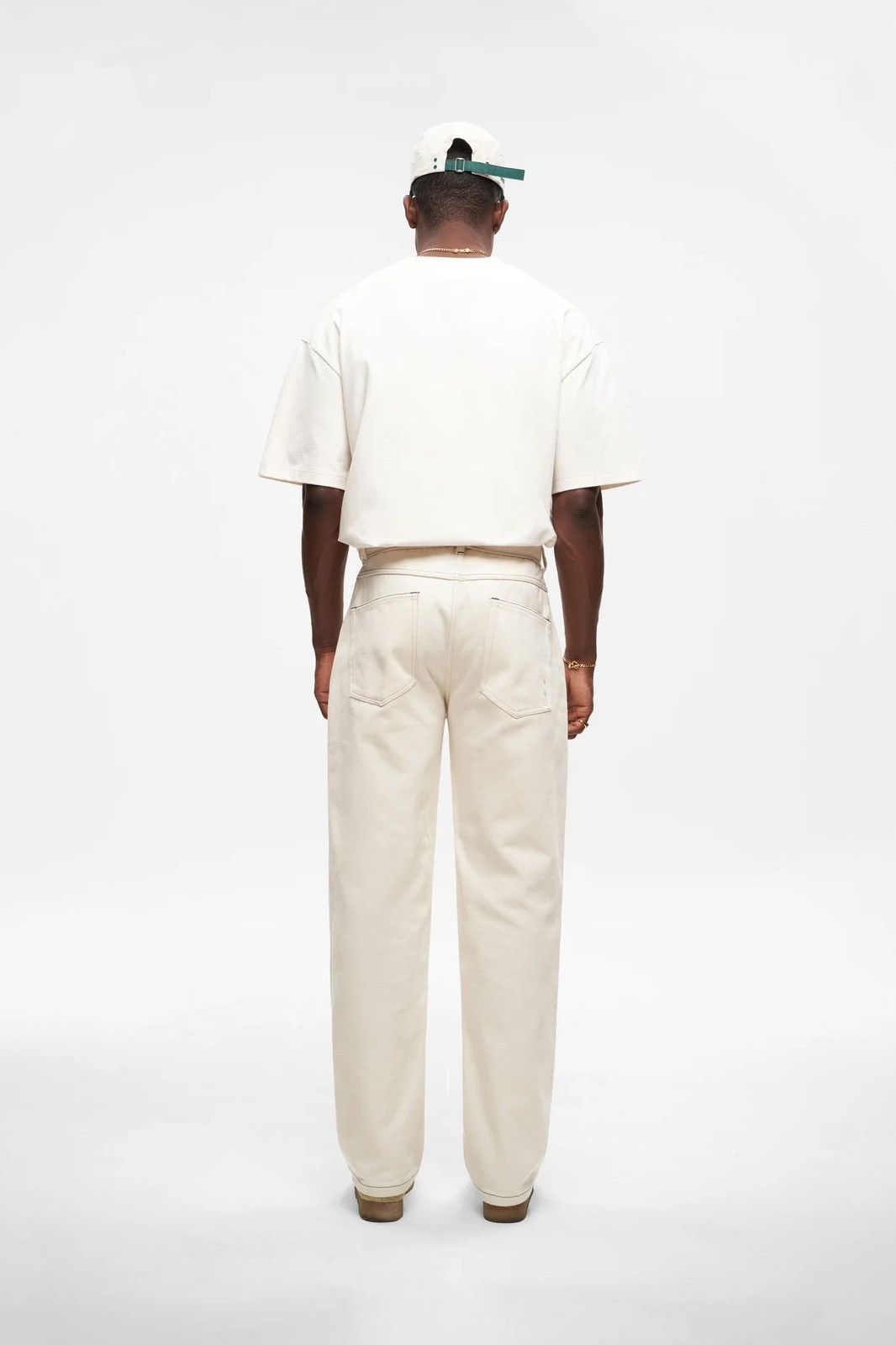 About:Blank about:blank relaxed denim jean - ecru Size US 30 / EU 46 - 7 Thumbnail