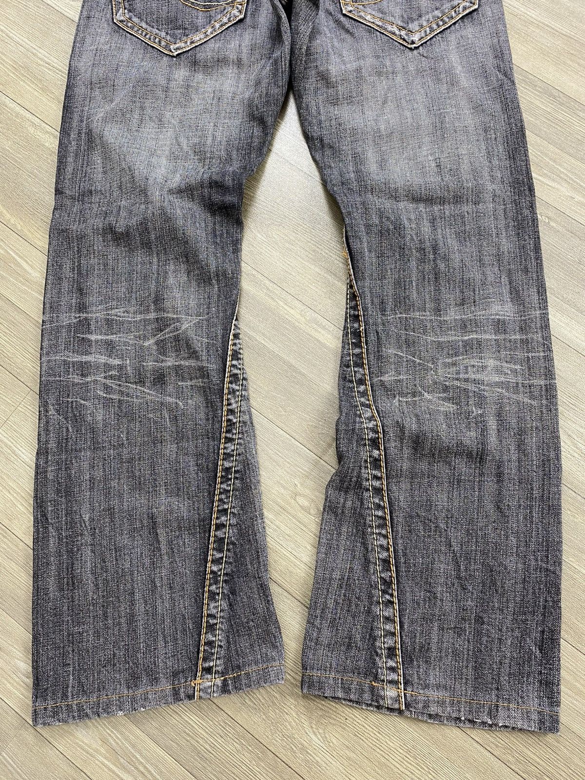 semanticdesign 2000s Semanticdesign Distressed Punk LGB Style Flared Jeans Size US 30 / EU 46 - 17 Thumbnail