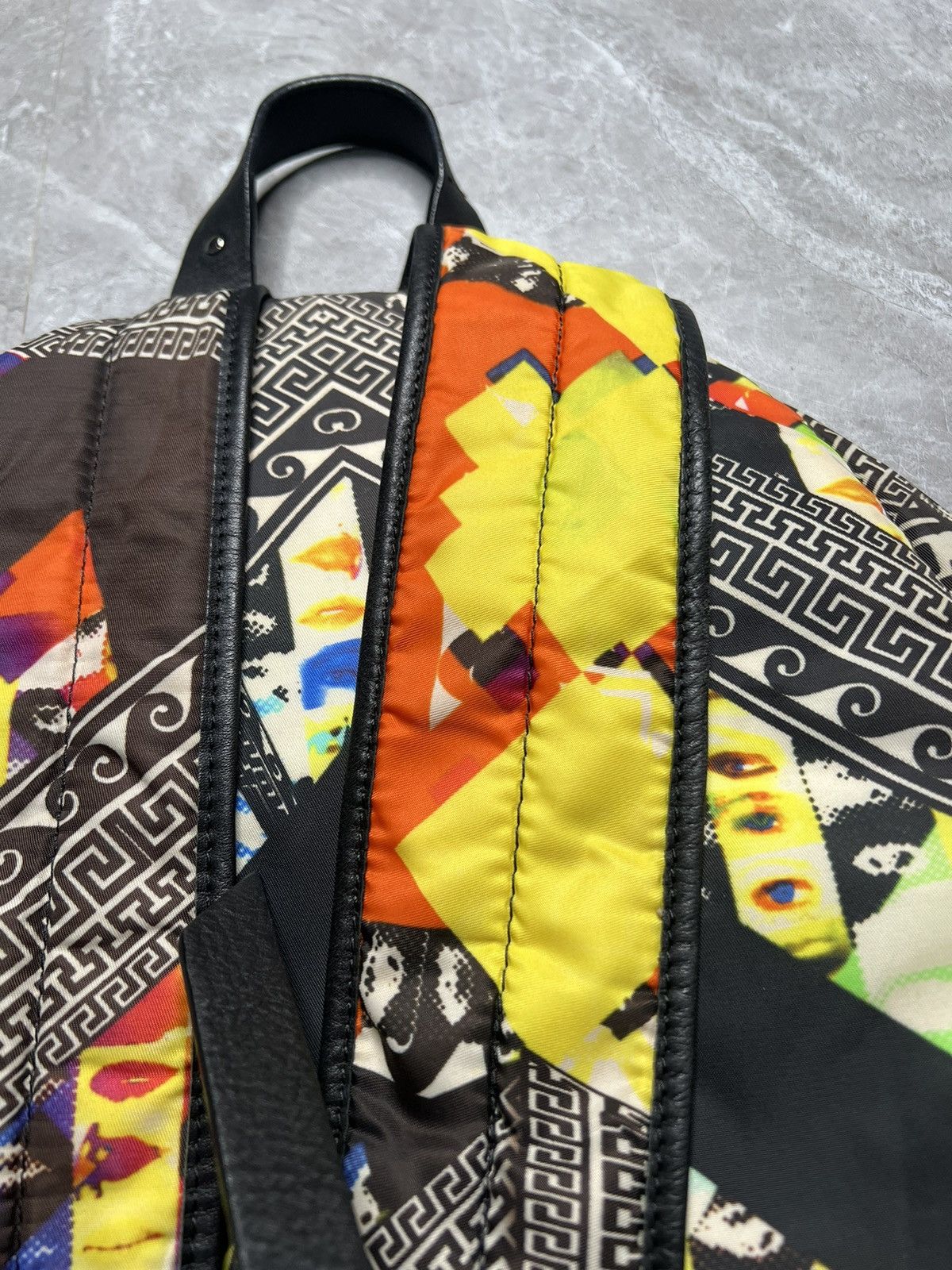 Versace × Versus Versace Versus Versace Printed Backpack Size ONE SIZE - 5 Thumbnail