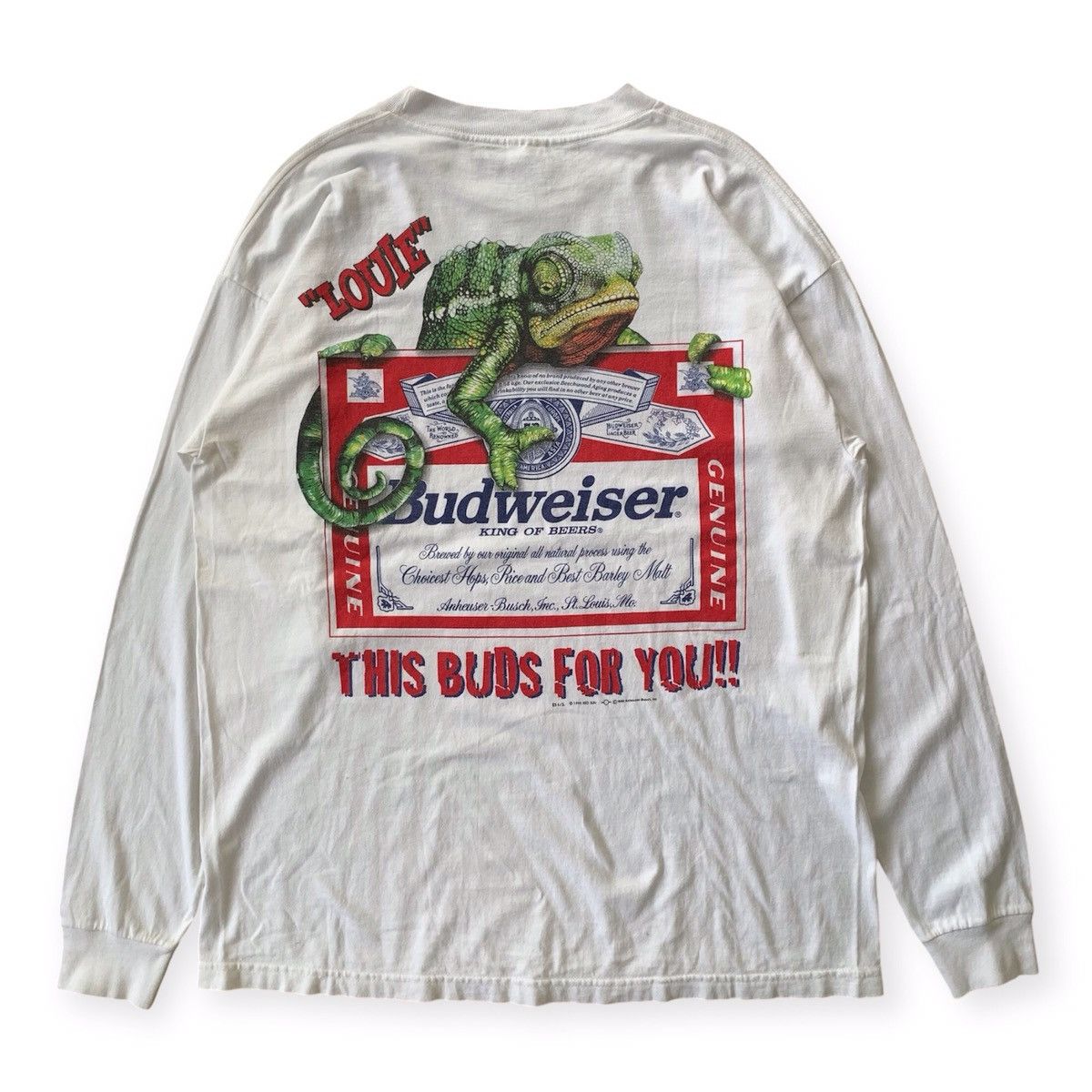 Vintage Vintage 1998 Budwesier Size US XL / EU 56 / 4 - 1 Thumbnail