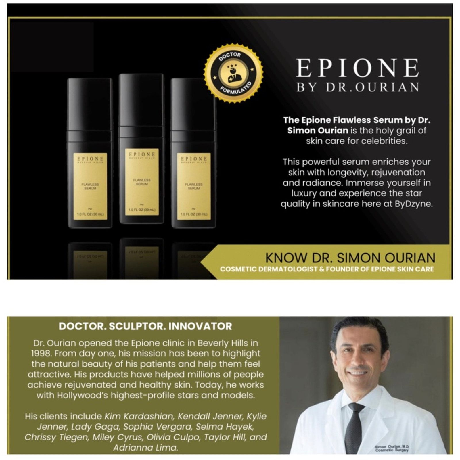 NBDN Nobrandedon Epione Flawless Anti Aging Serum, Firming Size ONE SIZE - 8 Thumbnail