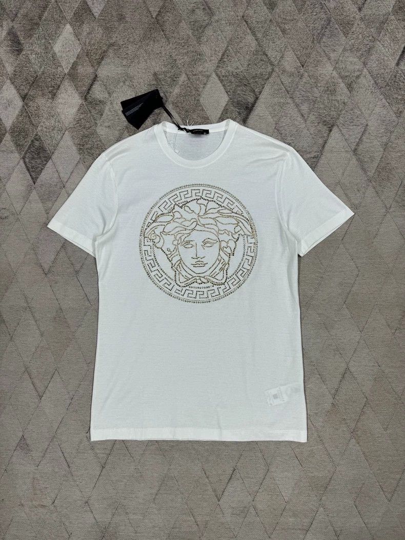 Versace Versace Full diamond Medusa T-shirt Size US M / EU 48-50 / 2 - 1 Thumbnail