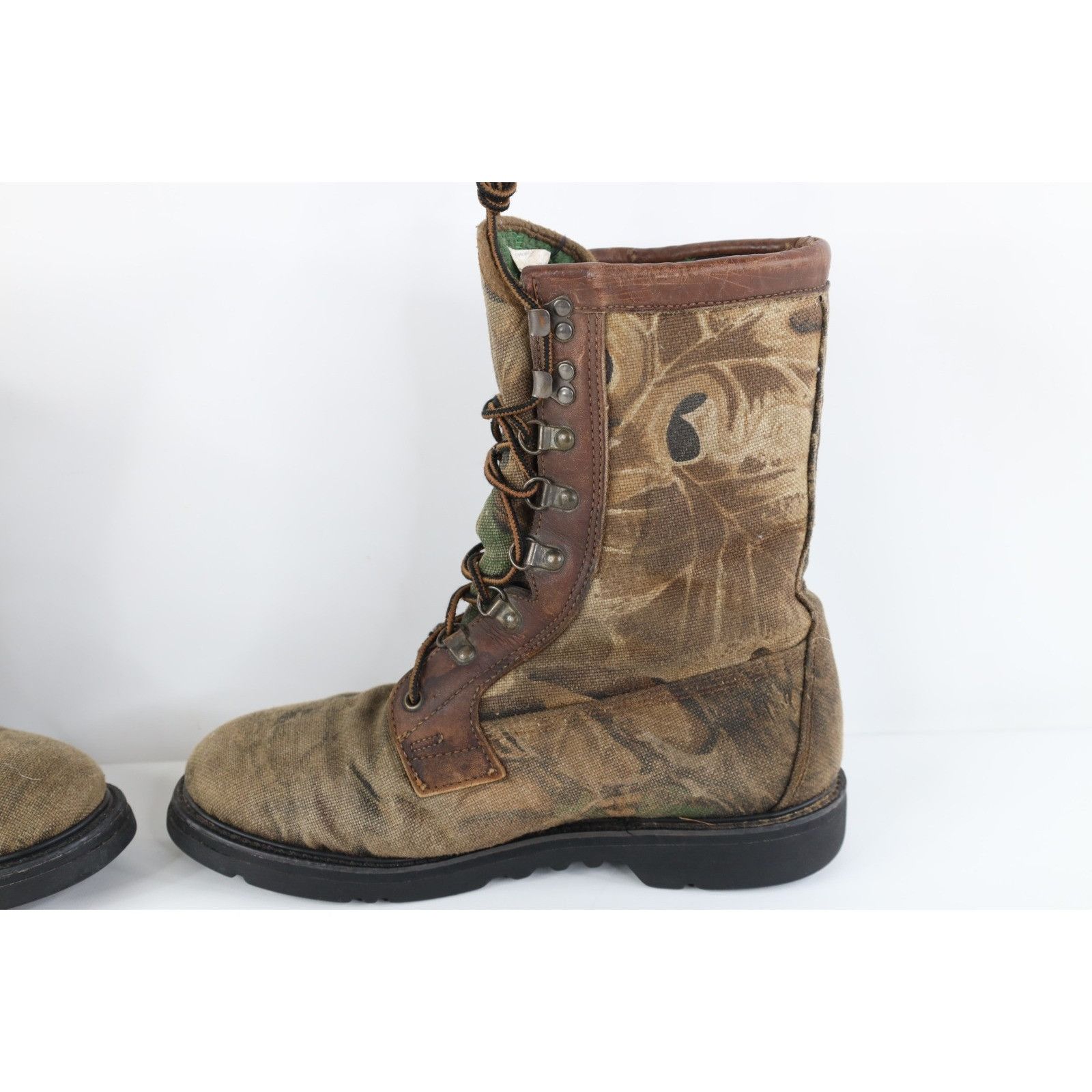 Cabelas Vintage 90s Cabelas Goretex Waterproof Camouflage Boots Size US 7 / EU 40 - 7 Thumbnail