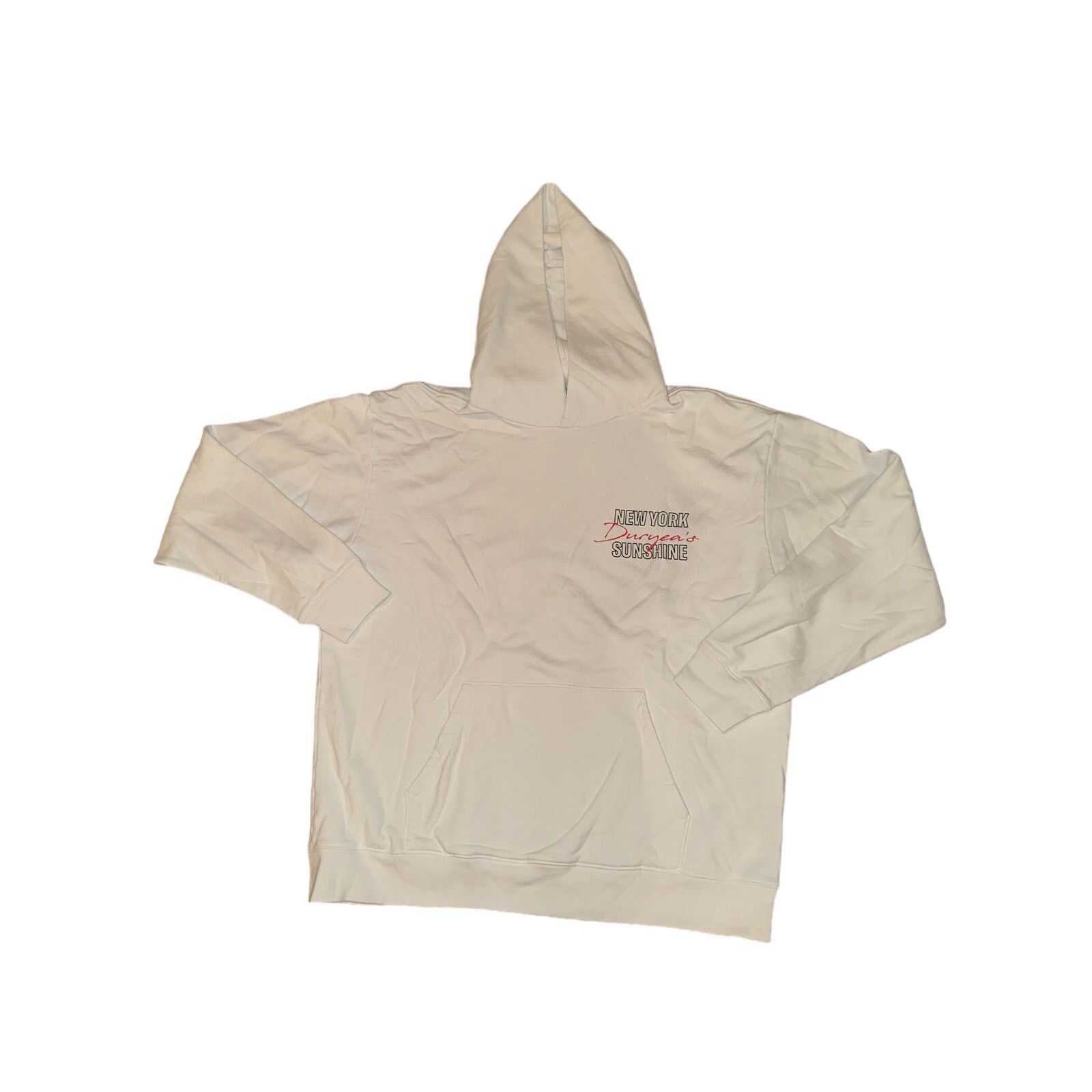 New York Sunshine New York Sunshine Duryeas World Famous Hoodie 2XL FLAW Size US XXL / EU 58 / 5 - 1 Thumbnail