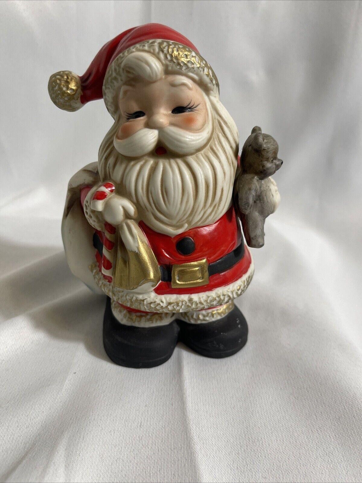 Designer Christmas Santa Claus Bank Home Interiors Model 5610 Size ONE SIZE - 1 Thumbnail