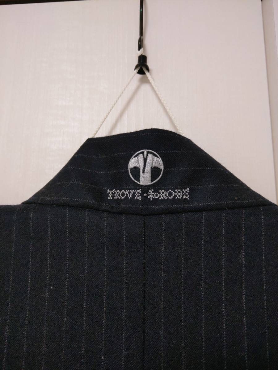 TROVE Trove Warobe Stripe Wool Haori Size US L / EU 52-54 / 3 - 4 Thumbnail