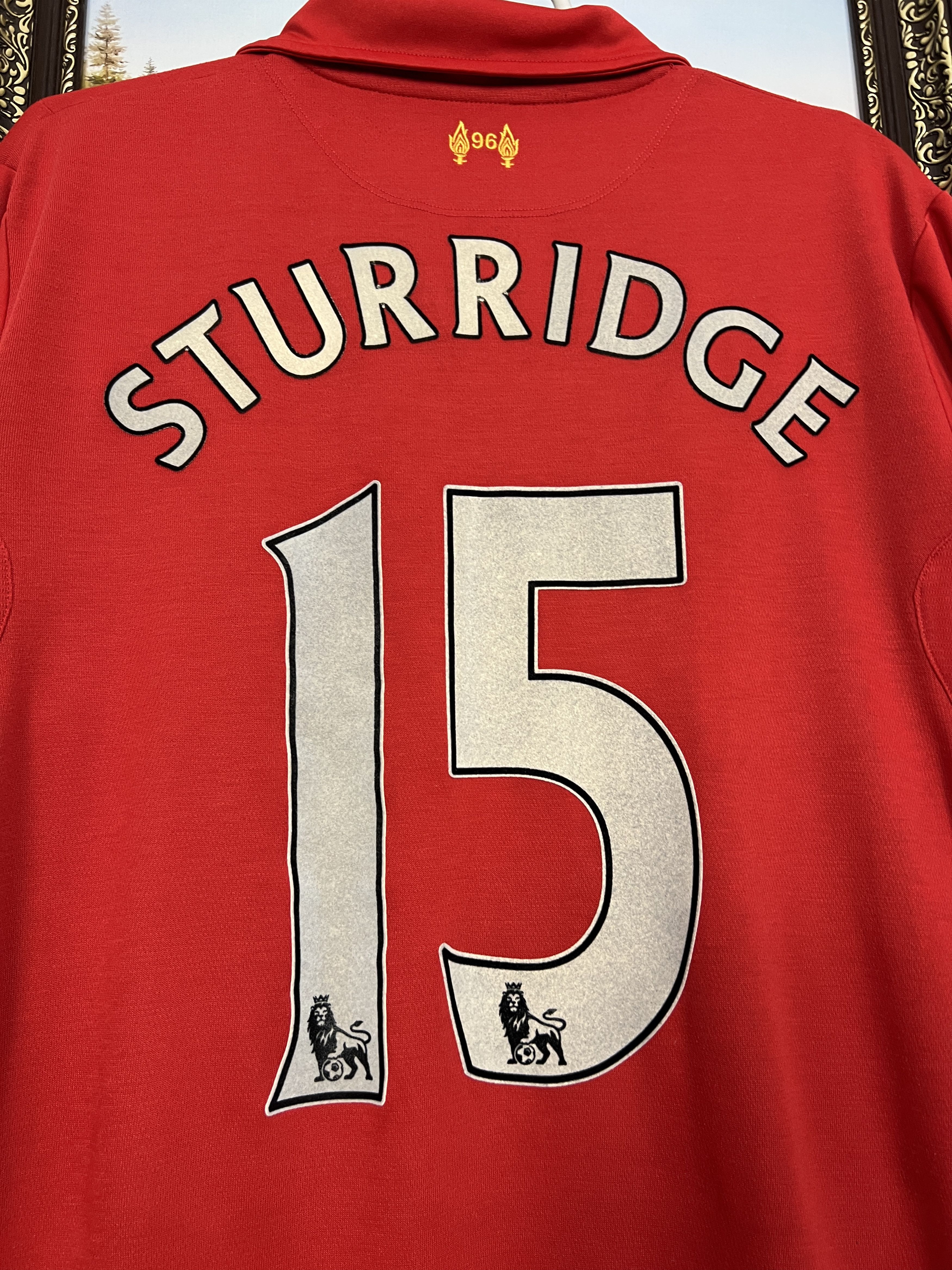 Vintage Liverpool Special football shirt Soccer #15 Sturridge Jersey Size US L / EU 52-54 / 3 - 9 Thumbnail
