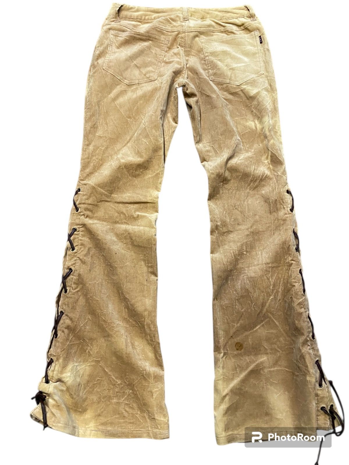 Japanese Brand Flare jeans Corduray Boot Cut Size 29" - 2 Thumbnail