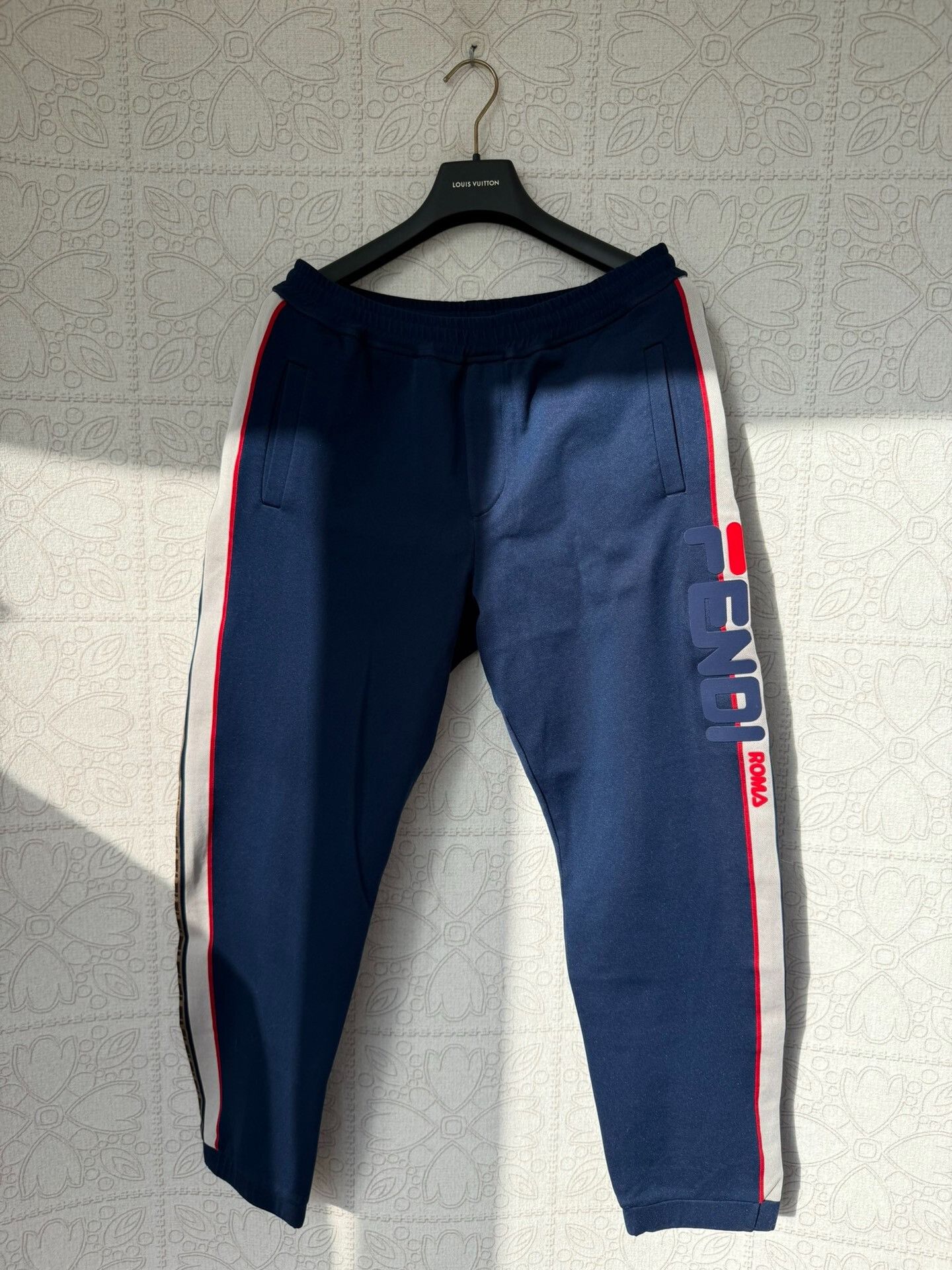 Fendi Fendi Side Logo Printed Long Pants Size 50 Size US 40 / EU 56 - 1 Thumbnail