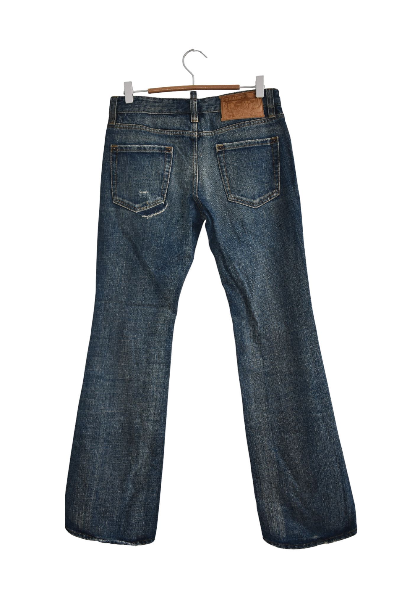 Dsquared2 × Vintage Dsquared2 Flared Denim Distress Fashion W30 Size US 32 / EU 48 - 2 Thumbnail