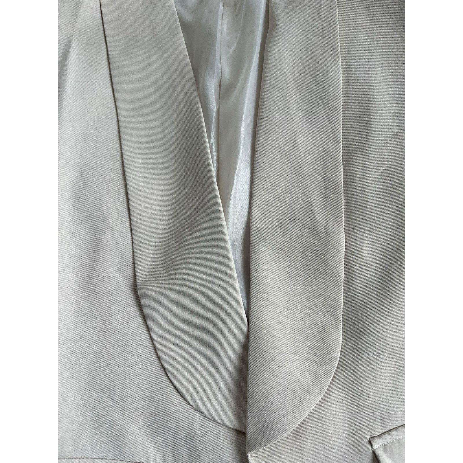 Other Womens Cream Blazzer Medium Size M / US 6-8 / IT 42-44 - 3 Thumbnail