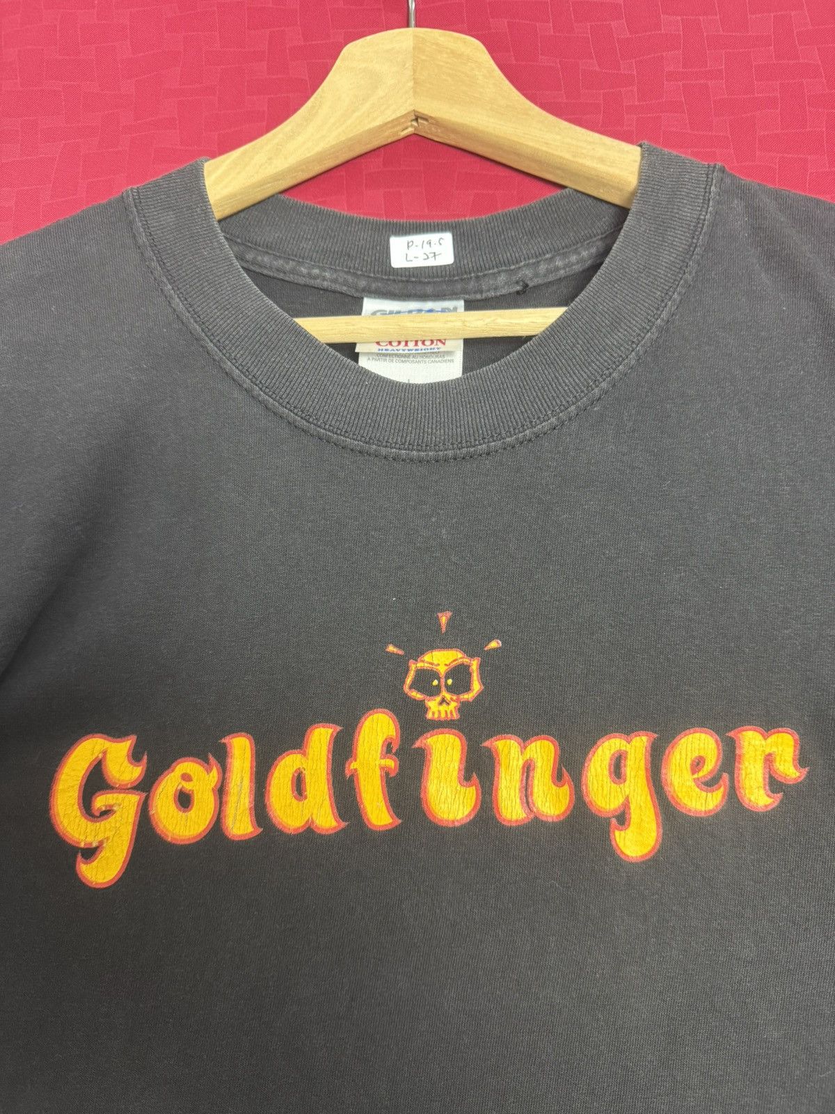 Band Tees × Vintage Vintage Goldfinger Band Size US L / EU 52-54 / 3 - 2 Thumbnail