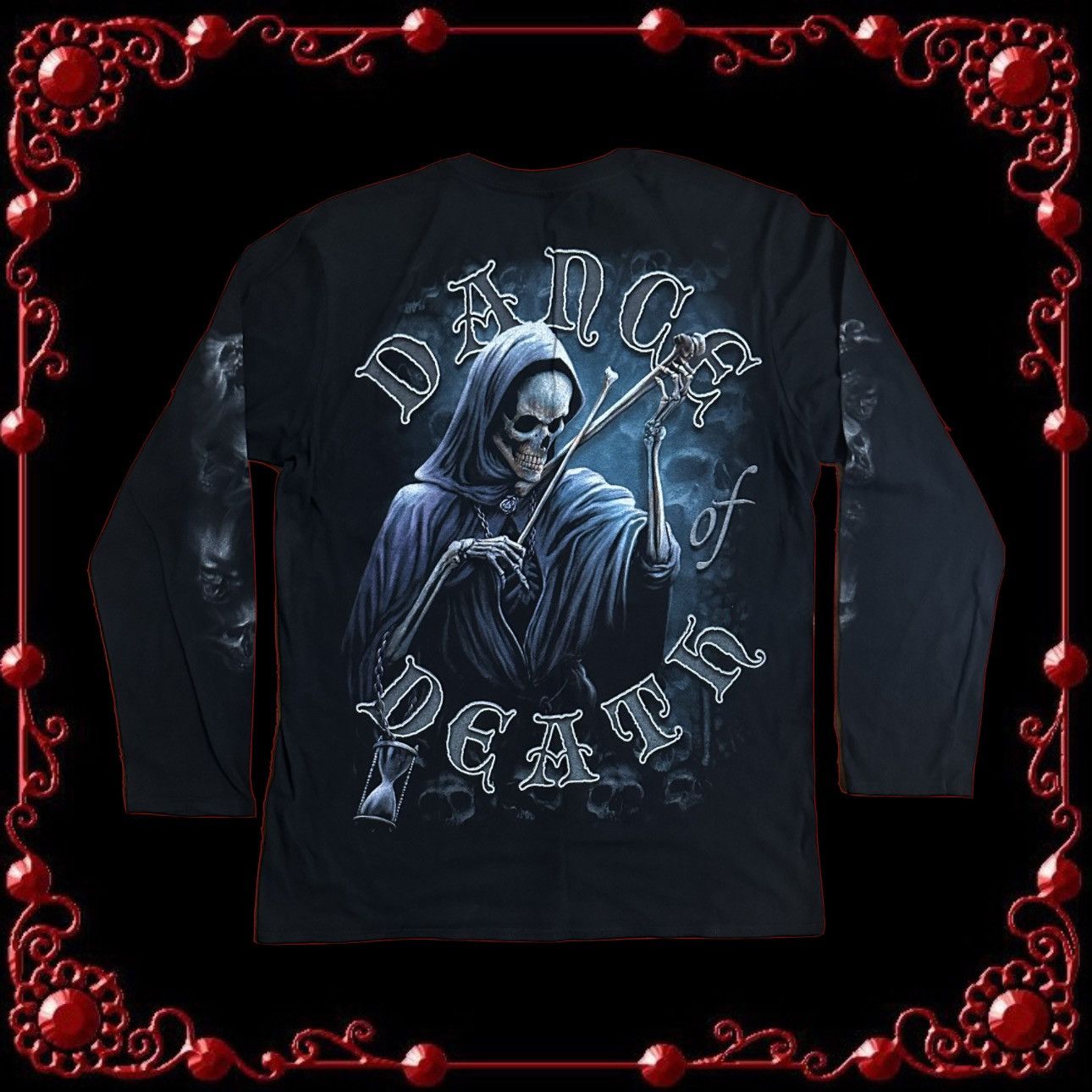 Affliction × Southpole spiral skulls longsleeve Size US L / EU 52-54 / 3 - 2 Thumbnail