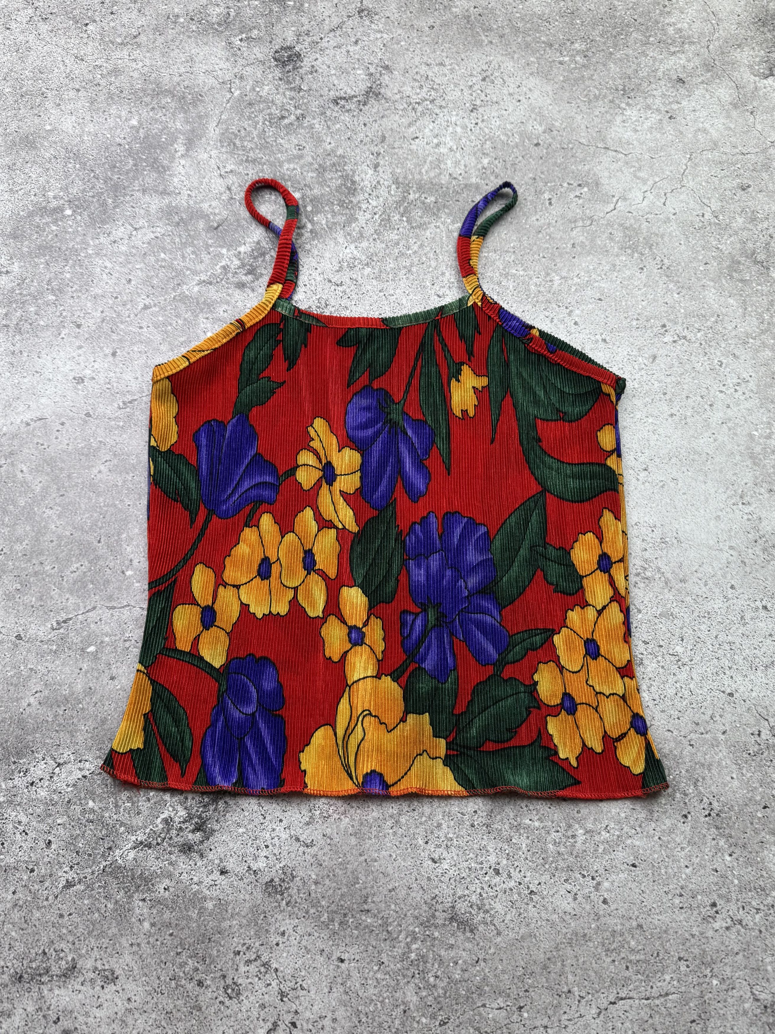 Vintage Vintage Tank Top C555(V231)(E8) Size S / US 4 / IT 40 - 3 Thumbnail