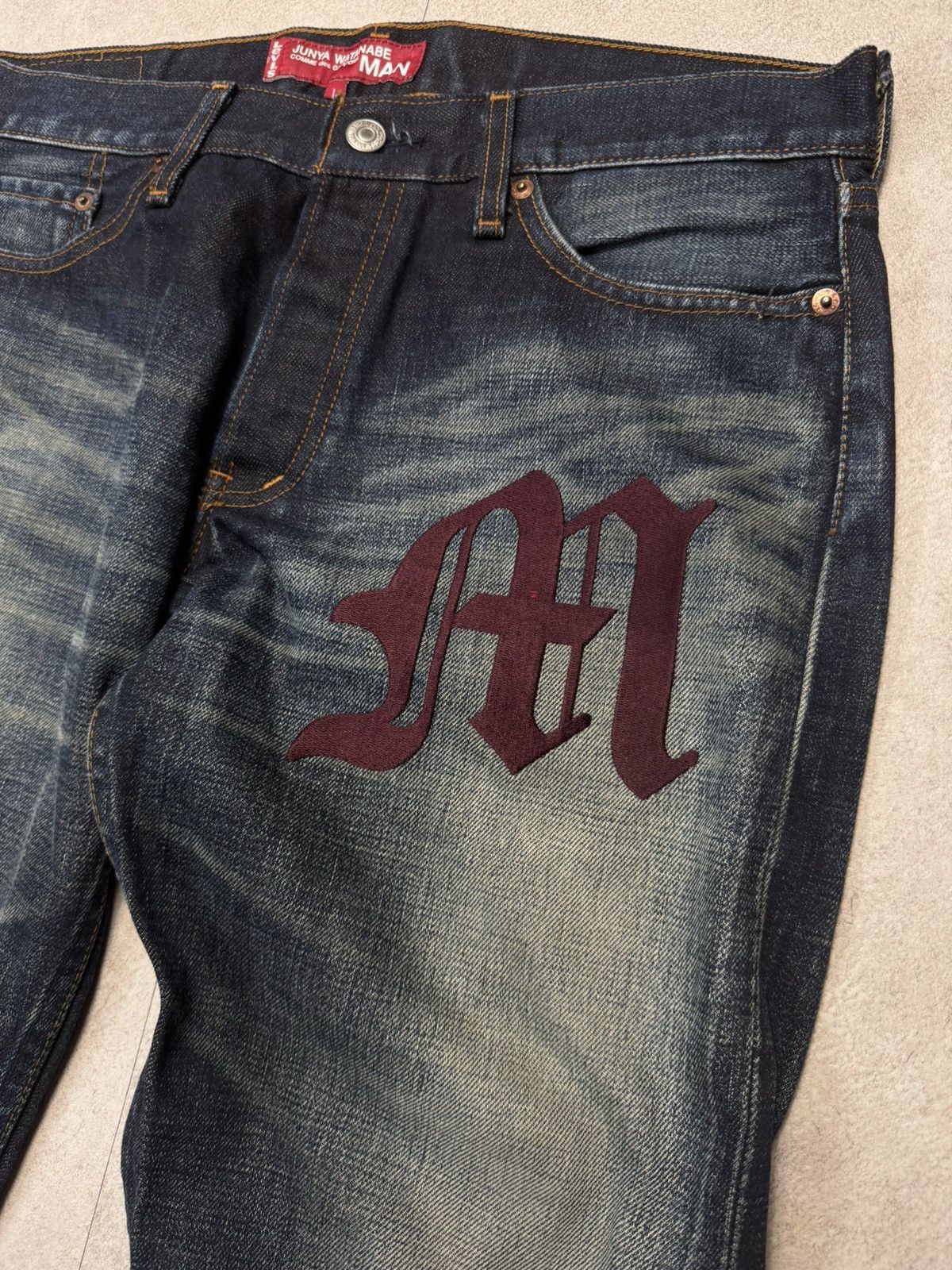 Junya Watanabe × Levi's Junya Watanabe Man x Levis from A/W 2002 Embroidered “L” Size US 34 / EU 50 - 3 Thumbnail