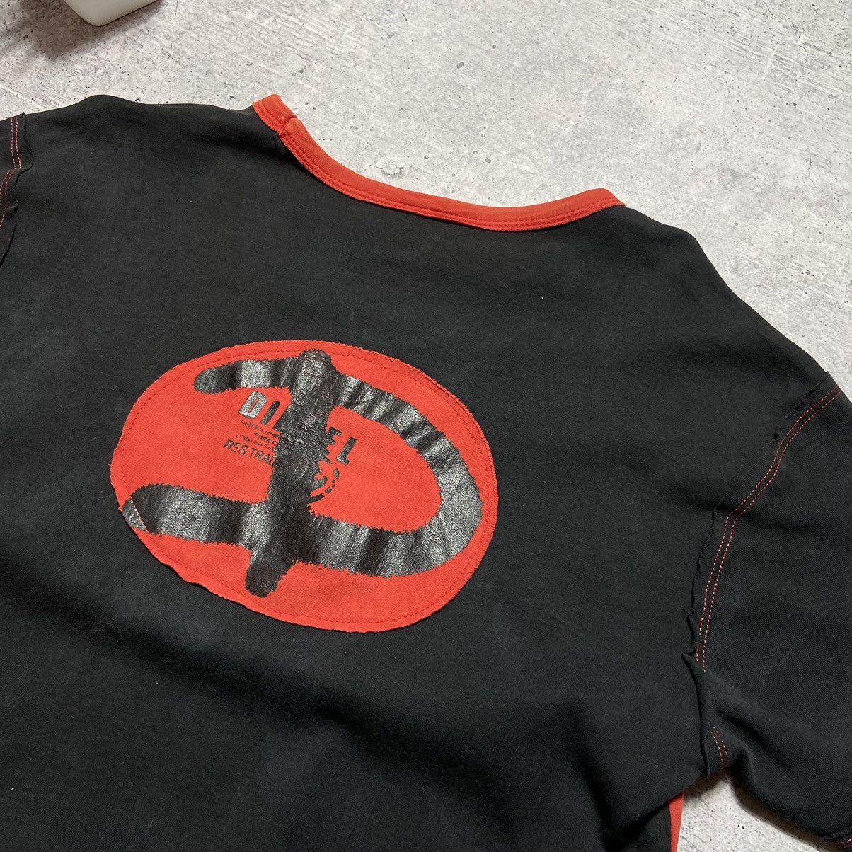 Diesel × Vintage 📌 Crazy Vintage Diesel Custom Patchwork Tee Size US L / EU 52-54 / 3 - 12 Thumbnail