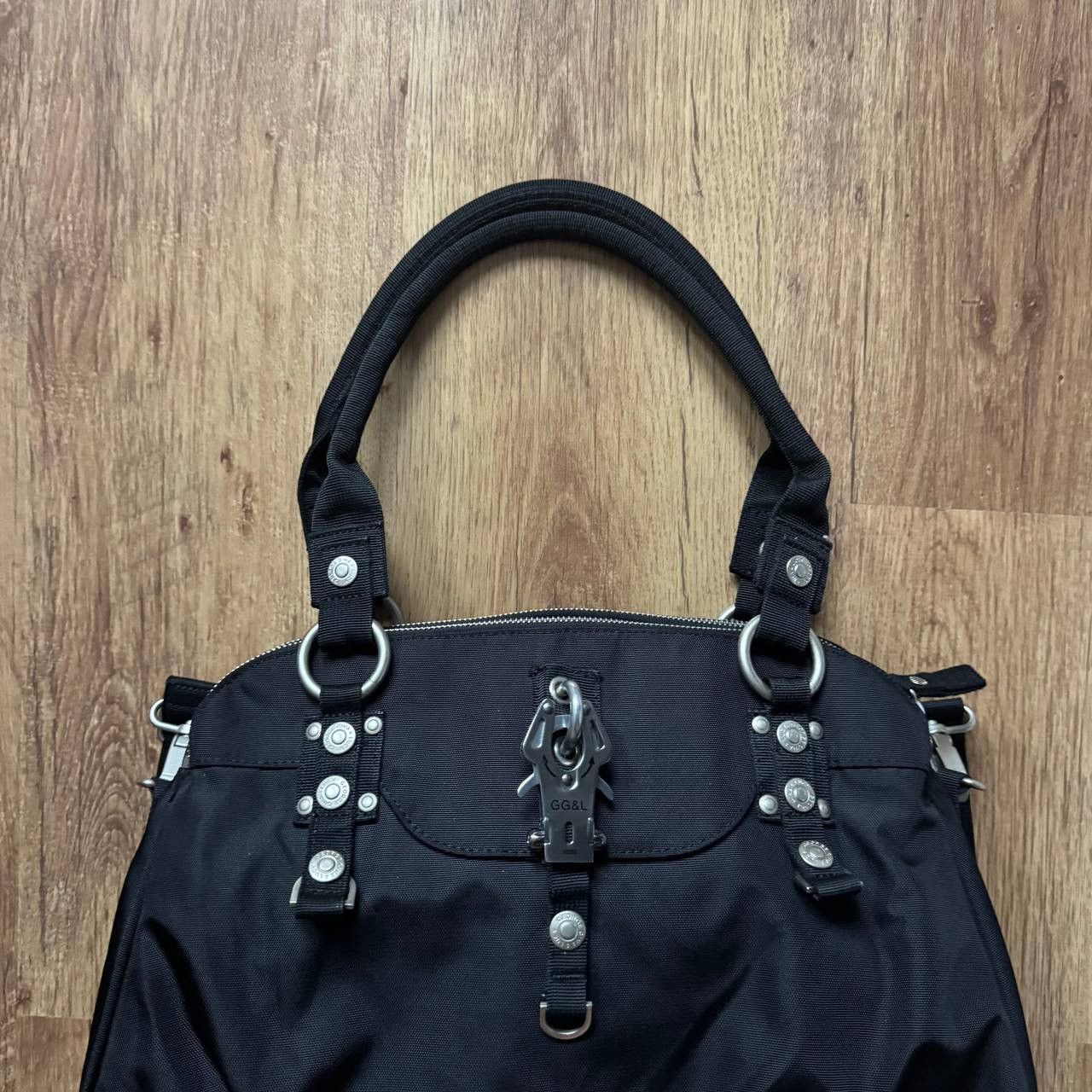 George Gina & Lucy George Gina Lucy GGL Avantgarde Gothic Black Carabiner Bag Size ONE SIZE - 2 Thumbnail