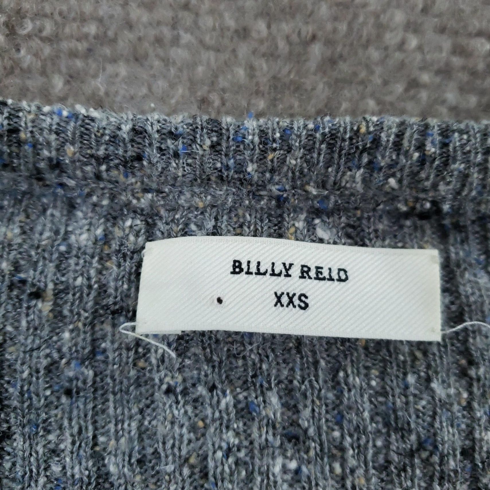 Billy Reid VINTAGE Billy Reid Sweater Womens XXS Gray V Neck Made In Italy Silk Wool Blend Size XXS / US 00 / IT 34 - 5 Thumbnail