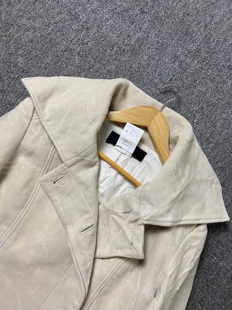 Japanese Brand Atsuro Tayama Double Breasted Trench Coat (193) Size US XXS / EU 40 - 12 Thumbnail