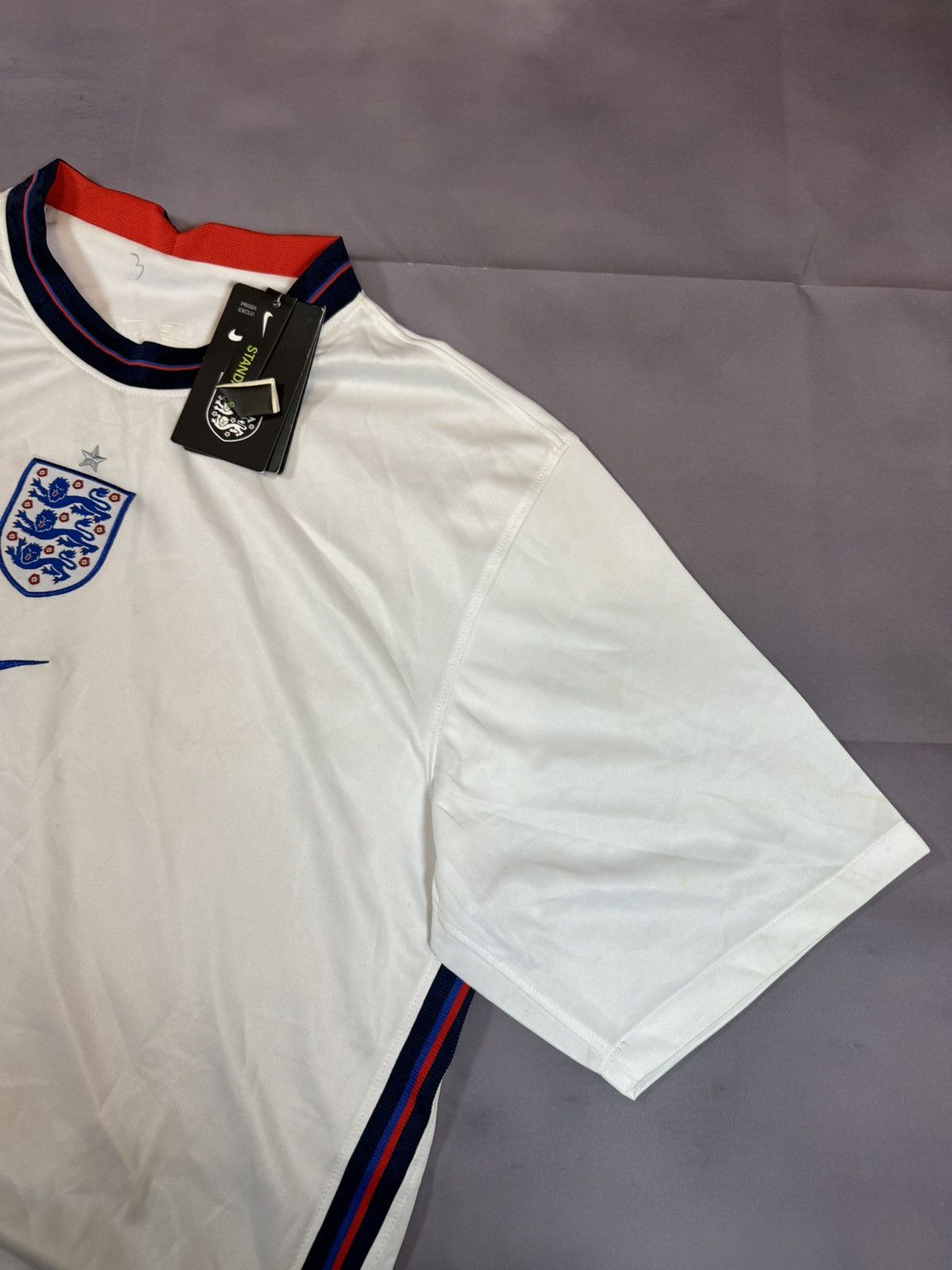 Nike × Vintage NEW England National Team 2020 Nike Jersey Blokcore 2XL Size US XXL / EU 58 / 5 - 5 Thumbnail