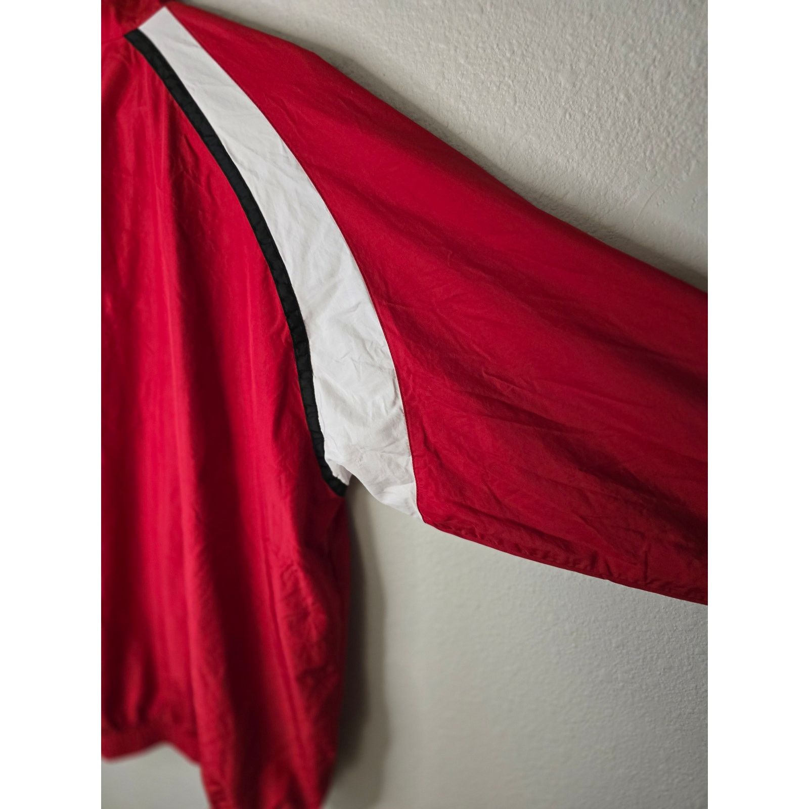 Adidas Vintage Nebraska Huskers Windbreaker L Adidas Full Zip Red Size US XL / EU 56 / 4 - 9 Thumbnail